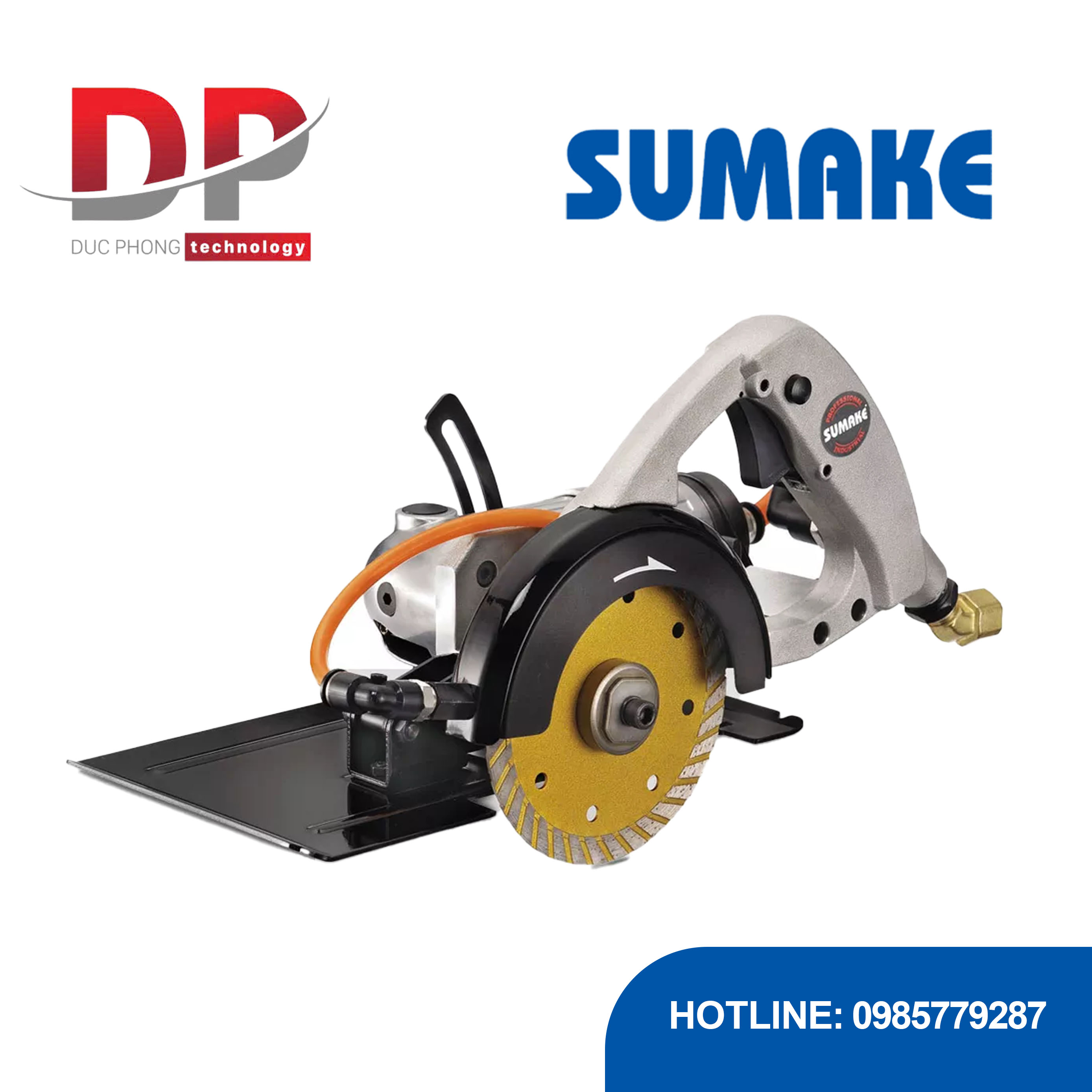 Máy cắt hơi ướt 4 inch Sumake ST-77481, 7.000 vòng/phút