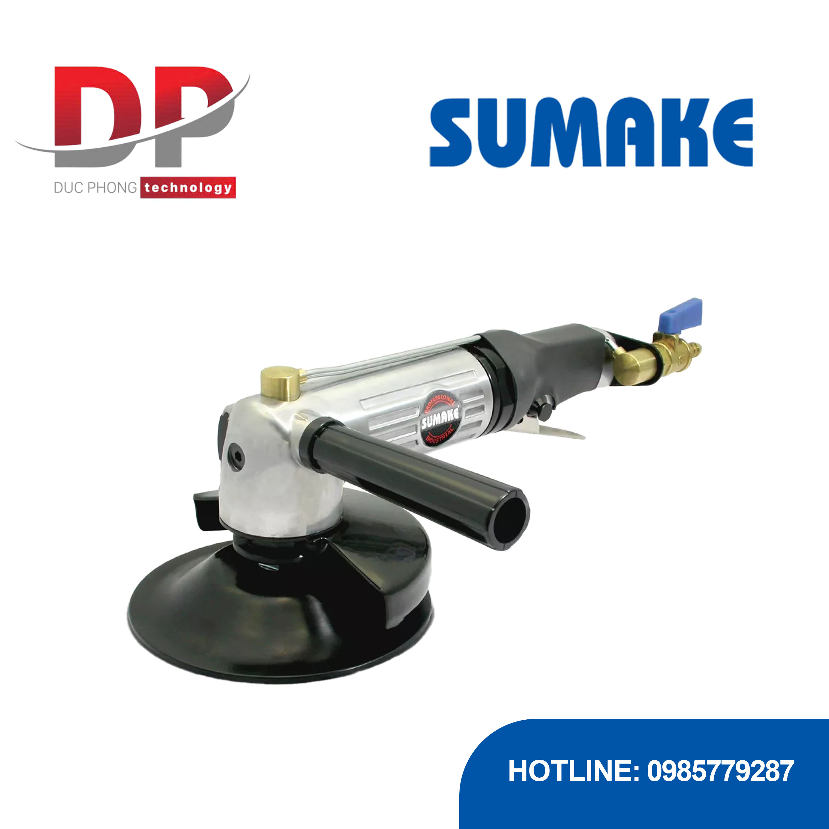 Máy chà nhám hơi đá ướt 5-1/2 inch, Sumake ST-77773