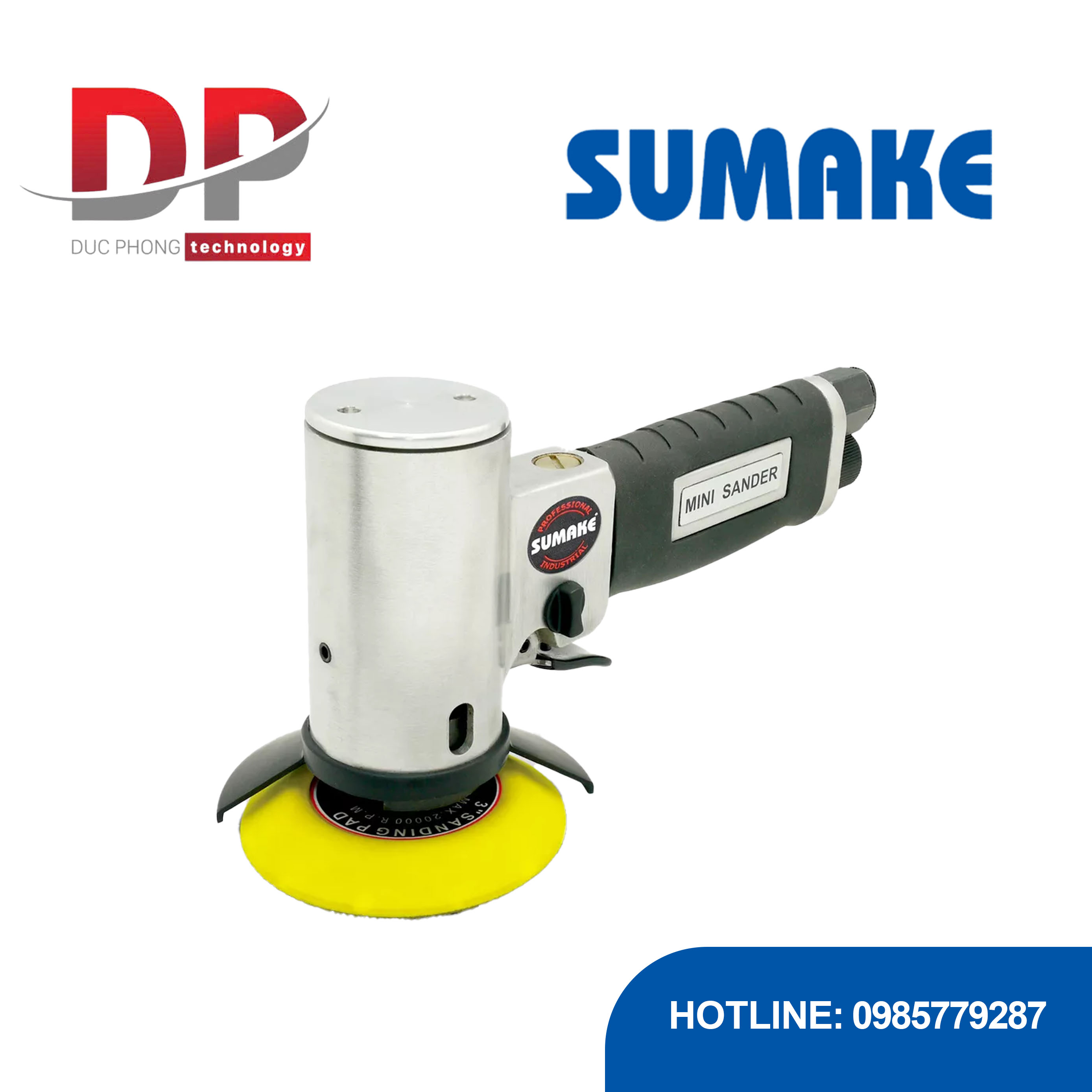 Máy chà nhám hơi Diamond 2 inch, Sumake ST-7142