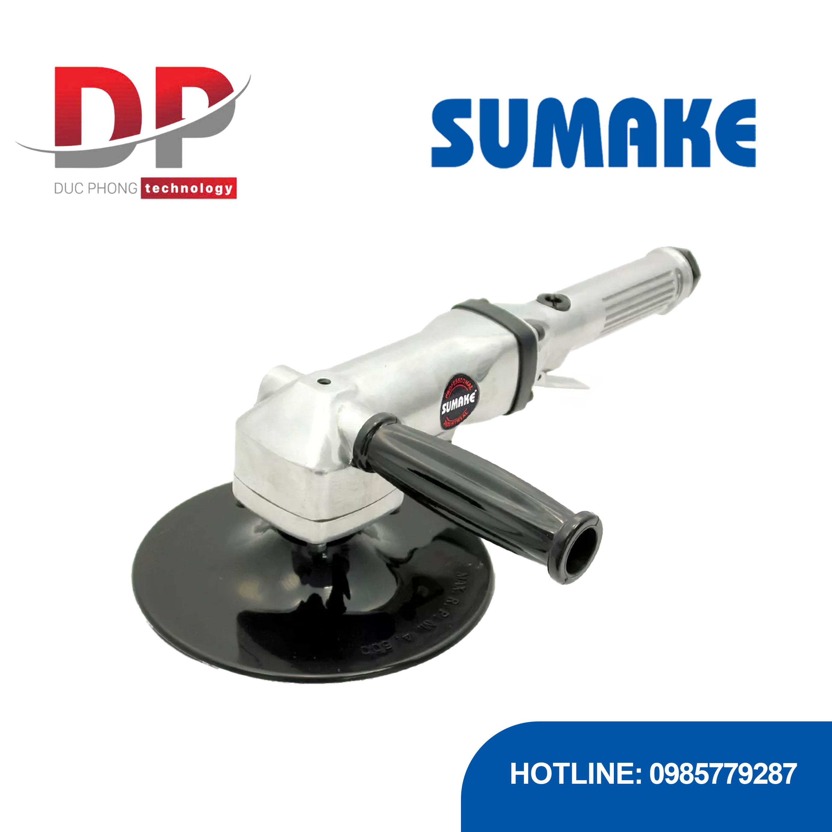 Máy chà nhám hơi góc 7 inch, Sumake ST-7777