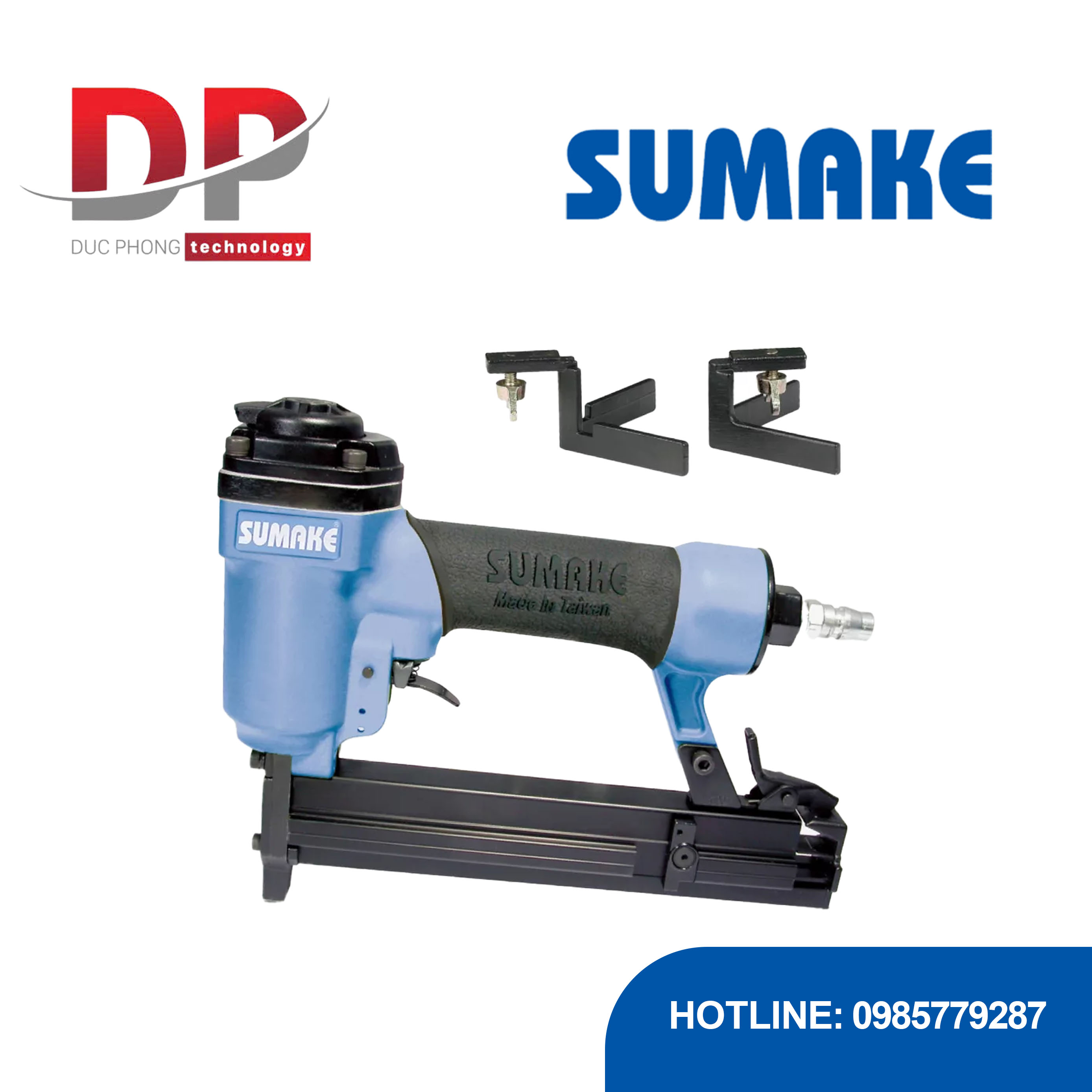 Máy đóng đinh hơi hạng nặng Sumake V-15AH, đinh chữ V 7–15 mm