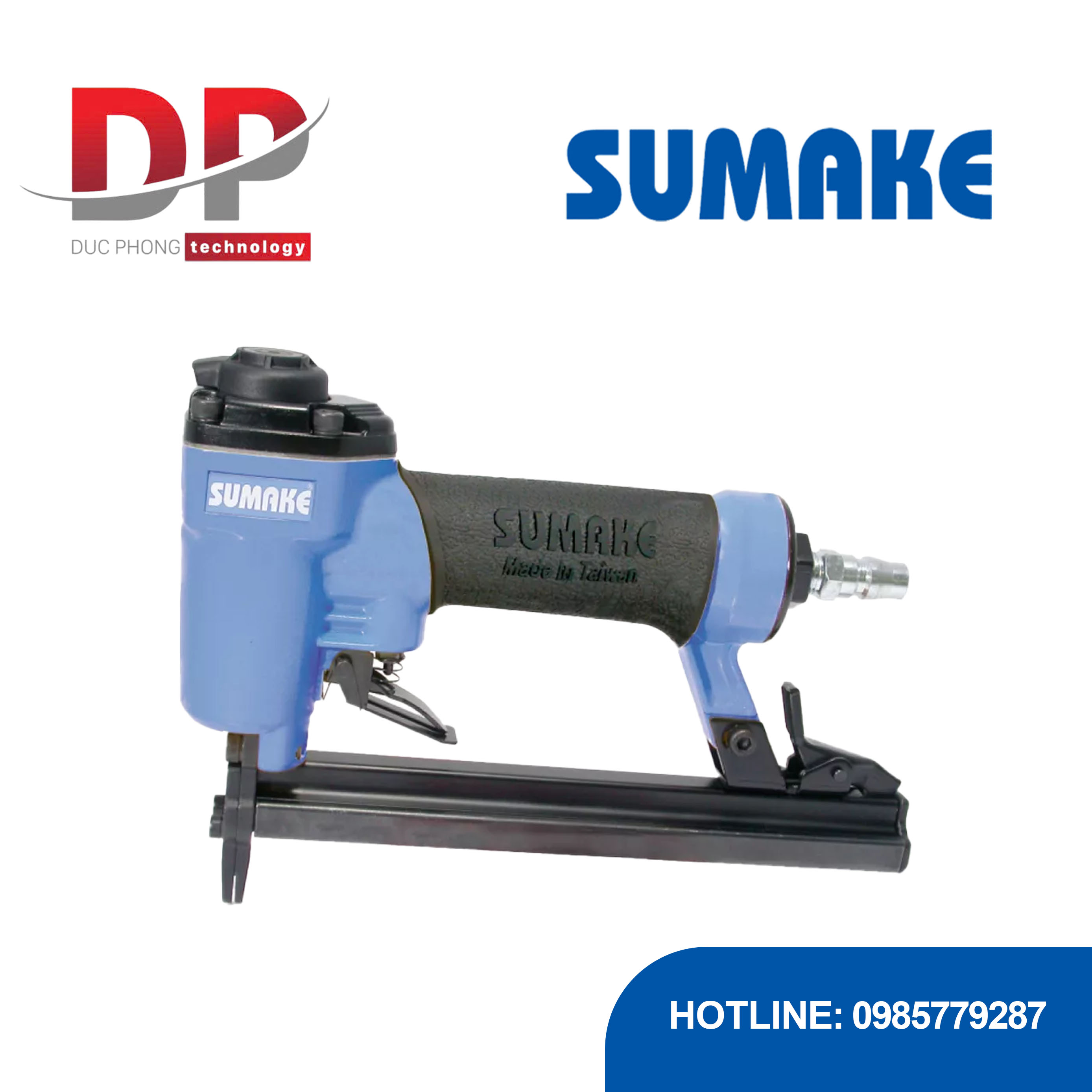 Máy đóng đinh hơi Sumake W5-15, đóng đinh chữ V 15 mm