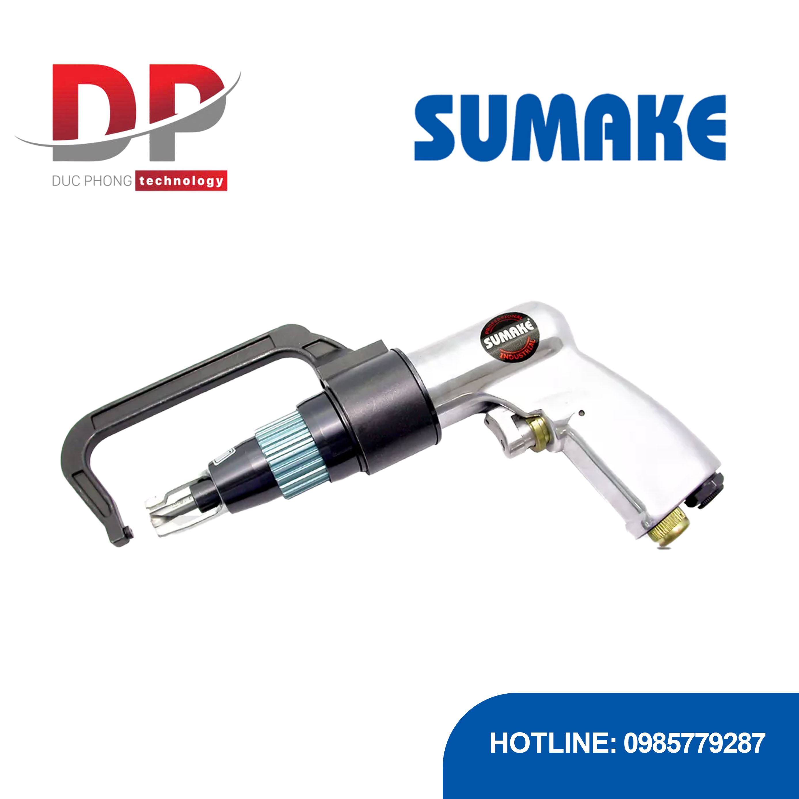 Máy khoan hơi điểm kèm mũi khoan 6.5 mm và 8 mm, Sumake, ST-6657