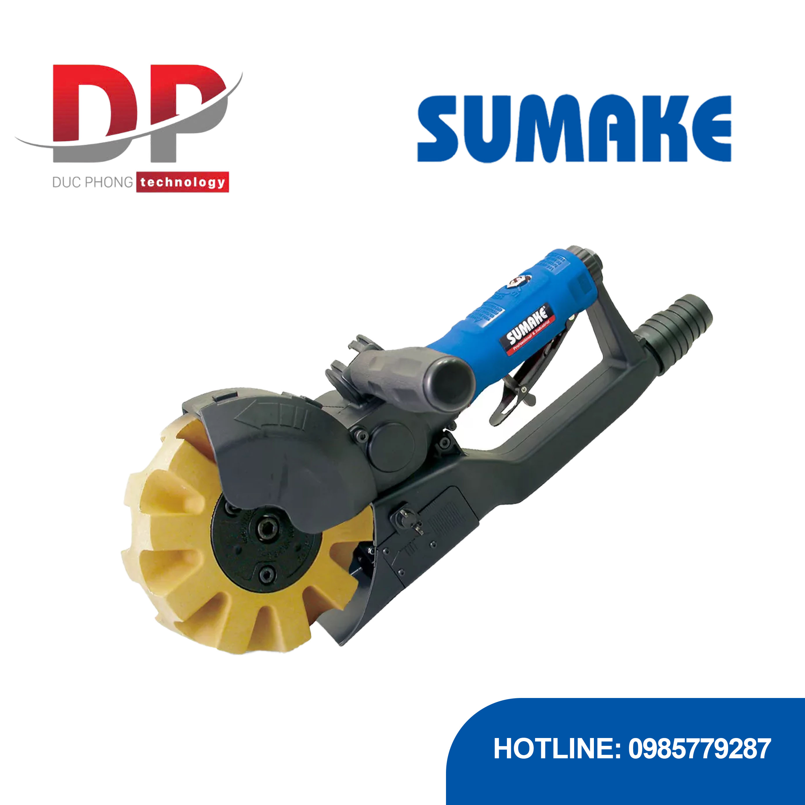 Máy loại bỏ gỉ sét hút bụi tự động Sumake ST-66342V
