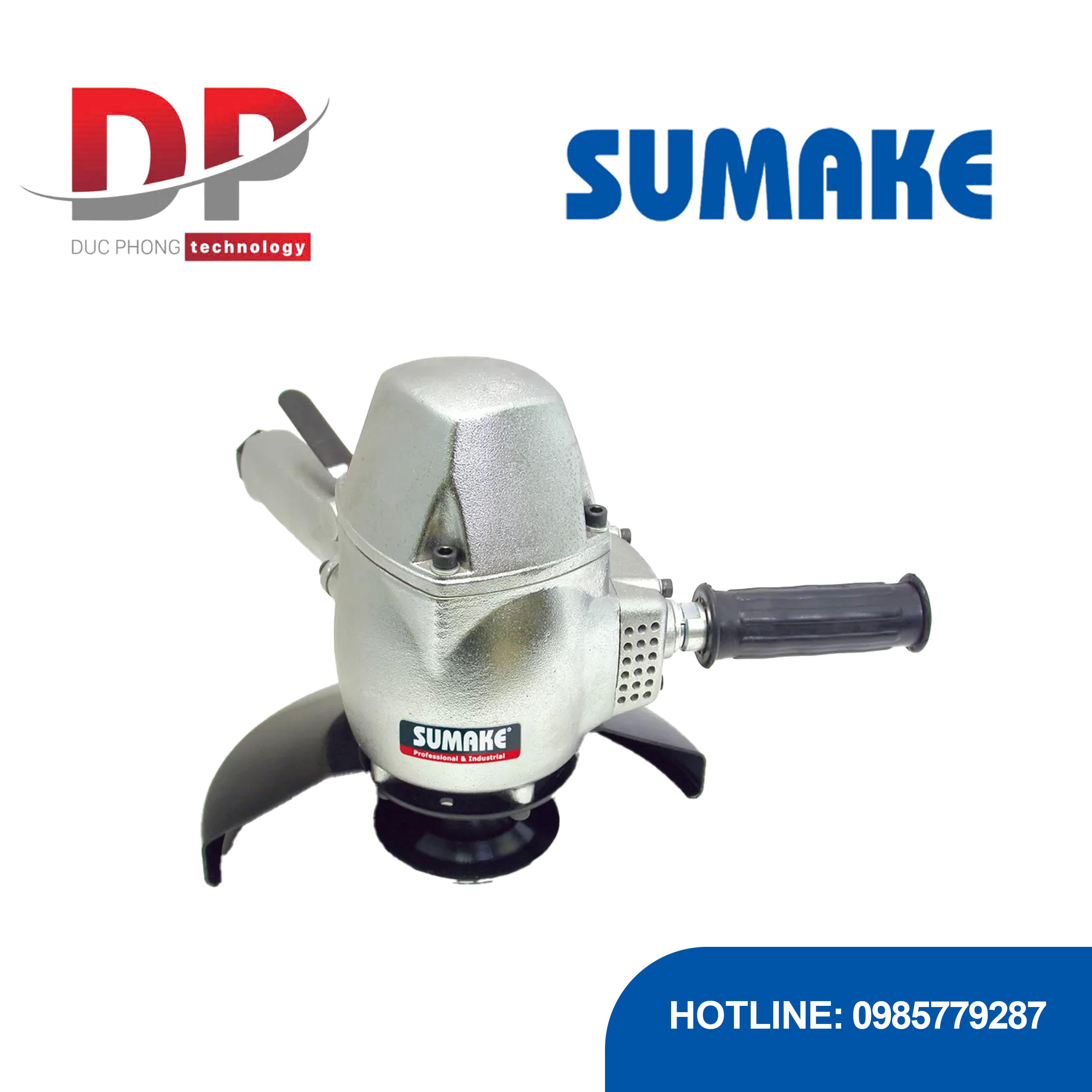 Máy mài hơi đứng, tải nặng 9 inch, Sumake, ST-7784