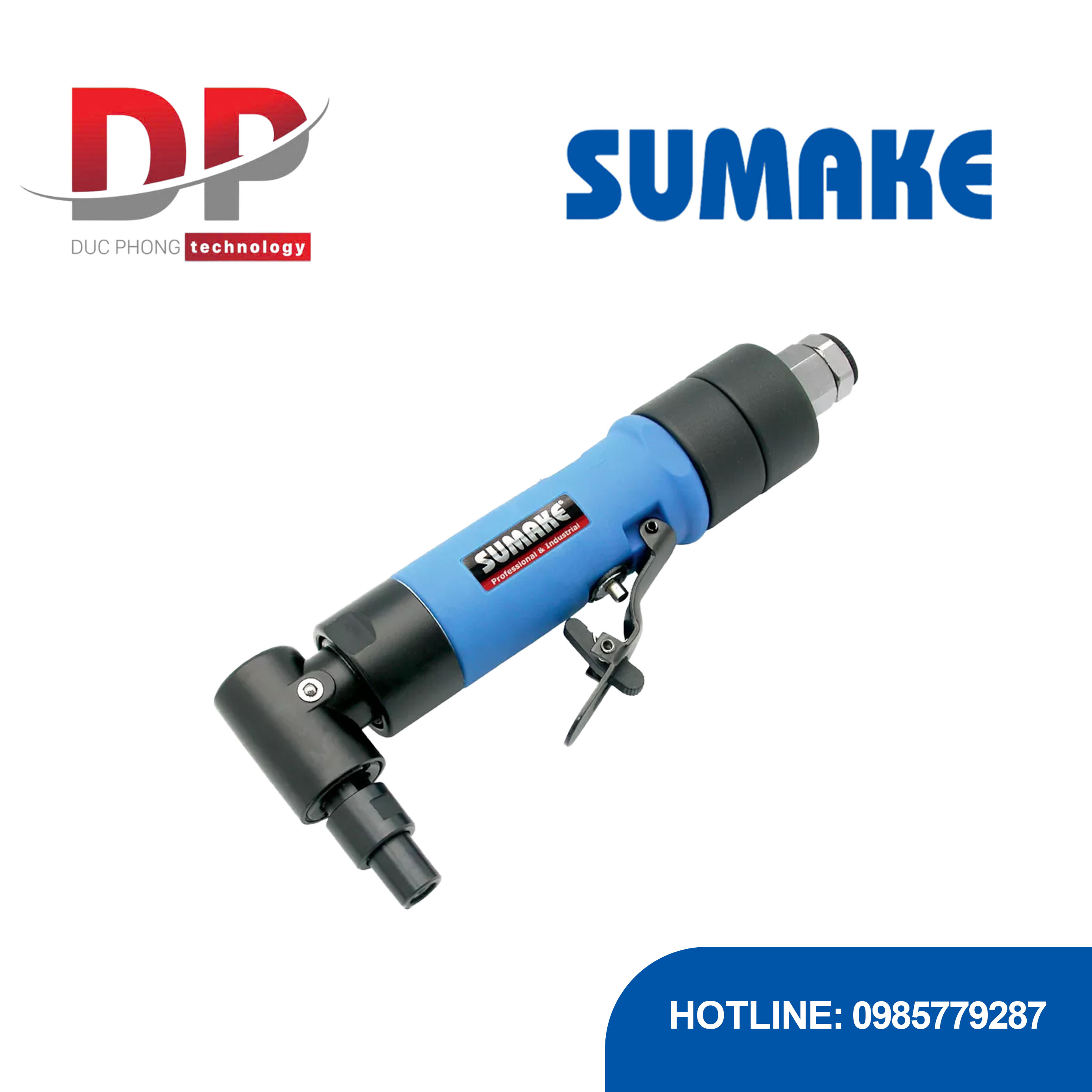 Máy mài hơi góc, Sumake ST-C736M-3, đầu kẹp 3mm