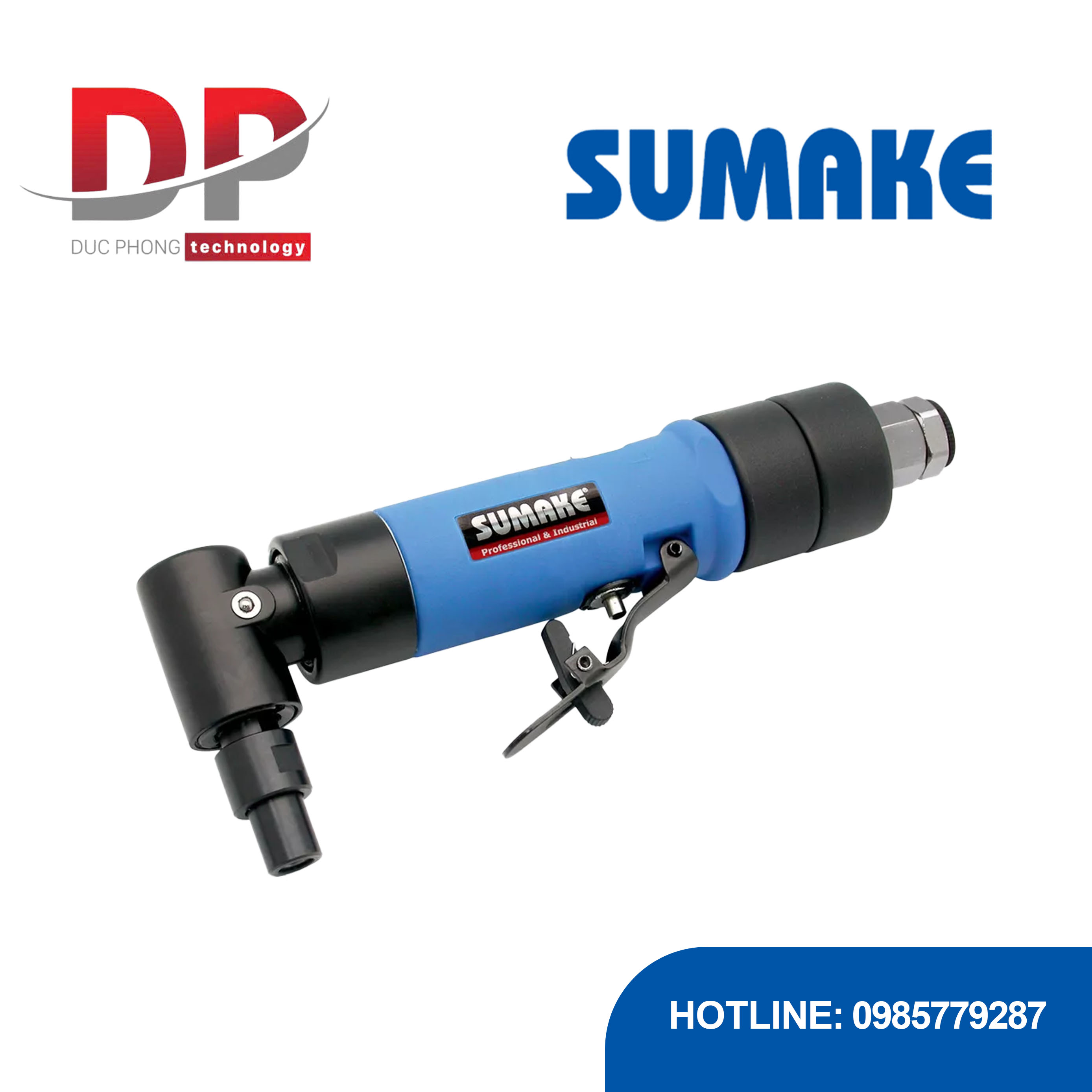 Máy mài hơi góc, Sumake ST-C736M, đầu kẹp 6mm