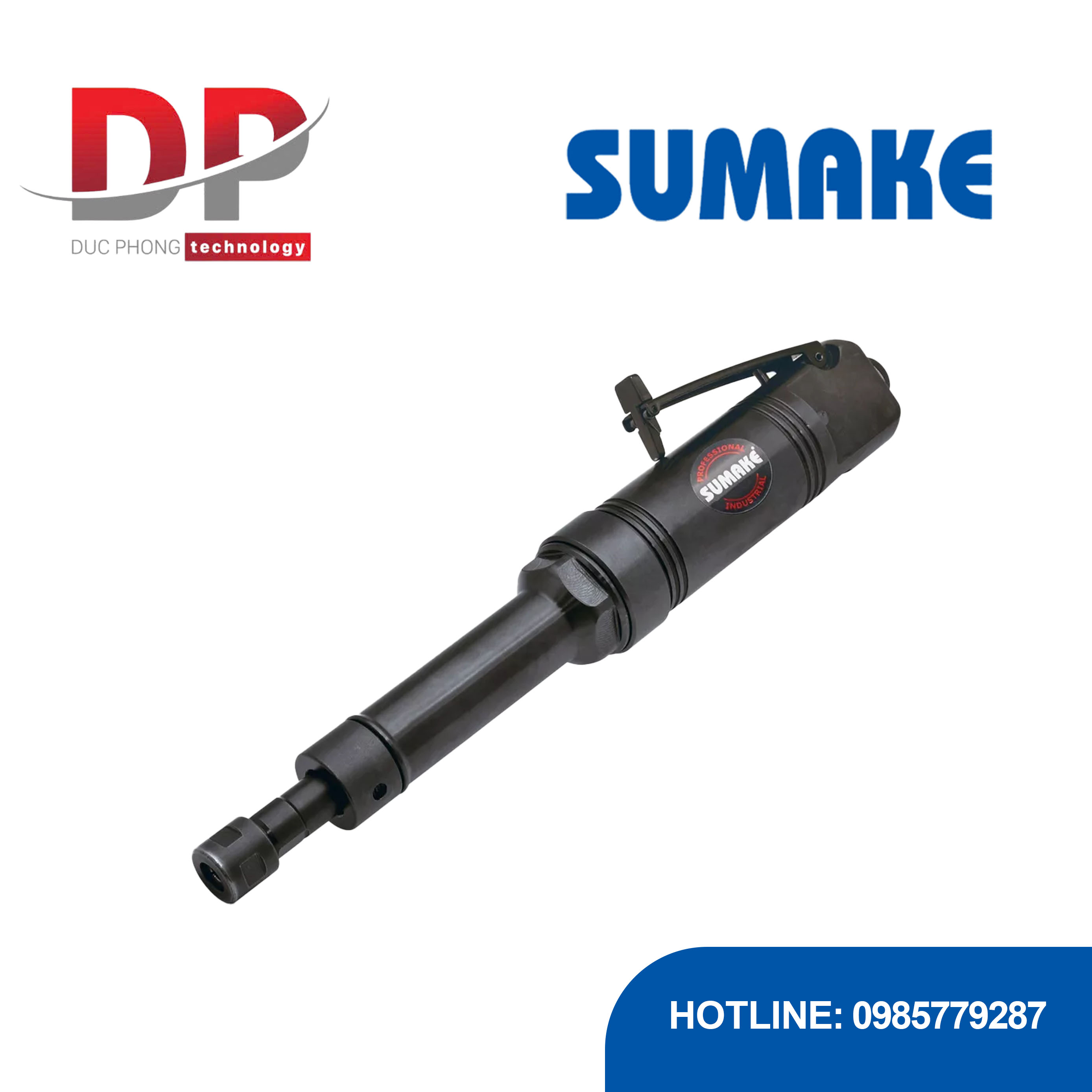 Máy mài hơi trục kéo dài 6 inch Sumake ST-7423L6(M)