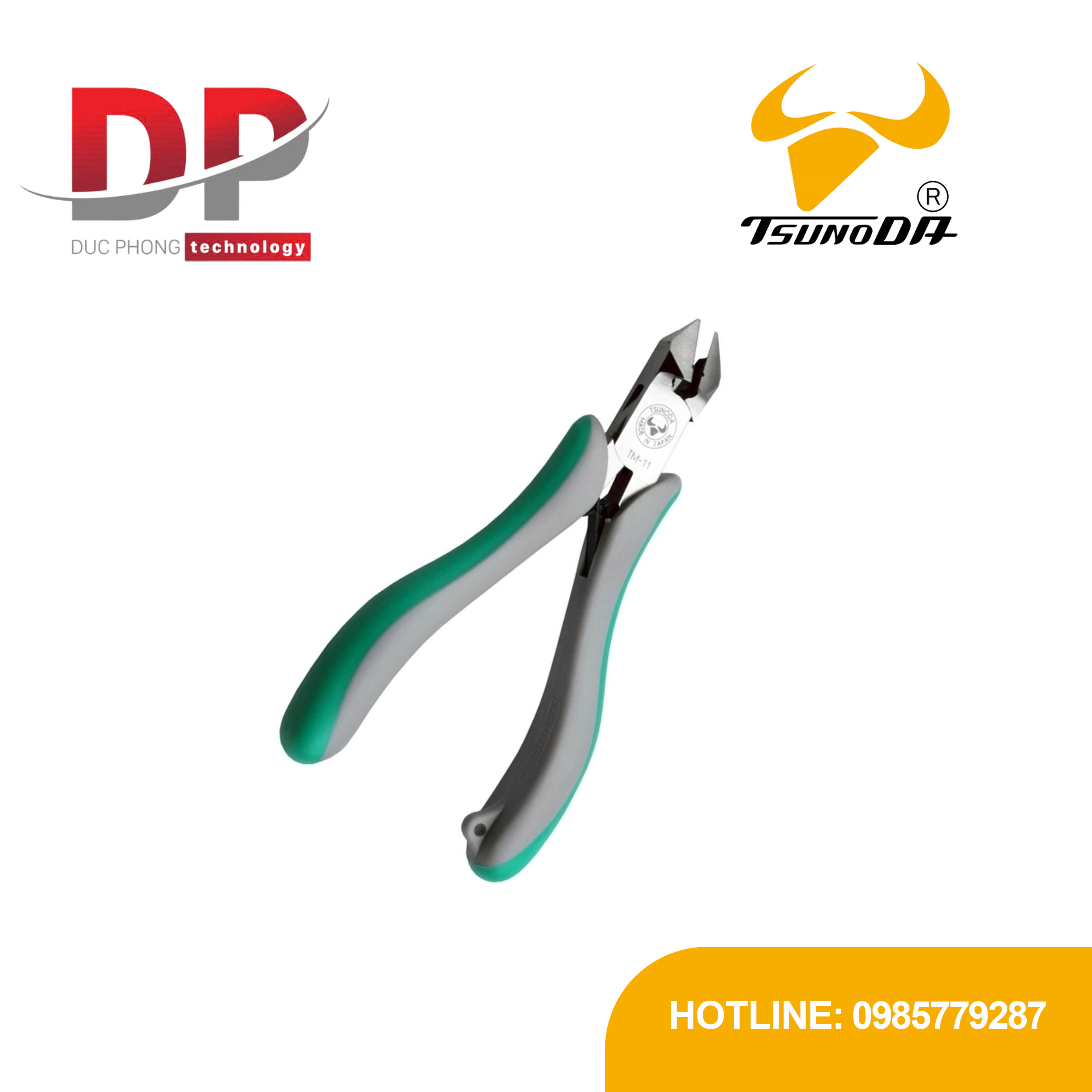 Kìm cắt góc nghiêng Tsunoda TM-11