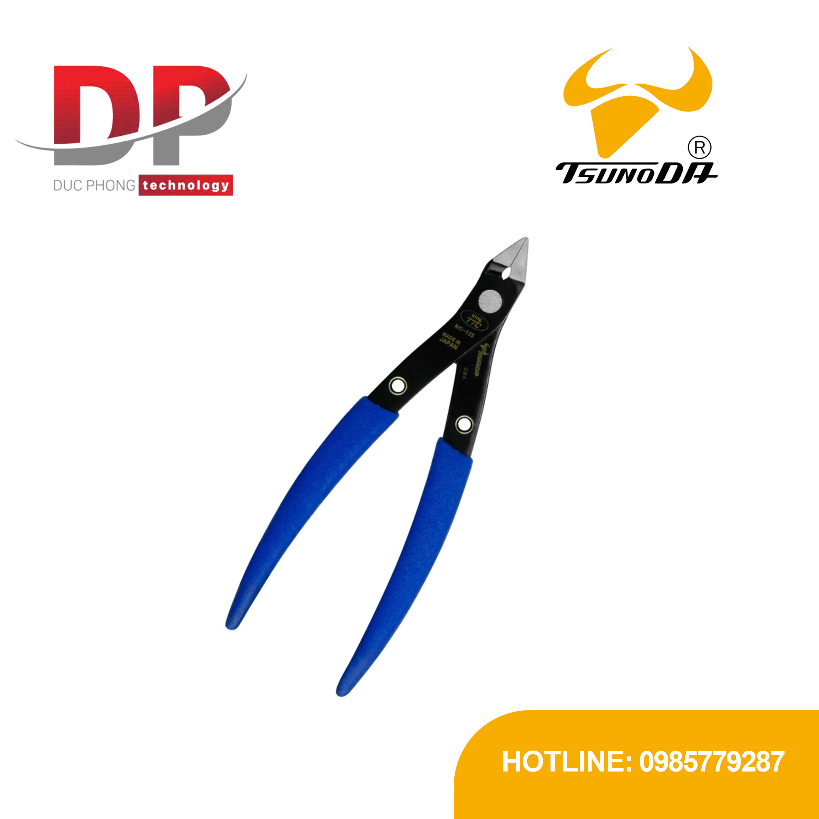 Kìm cắt mini 125mm Tsunoda MC-125 | Dụng cụ Nhật Bản