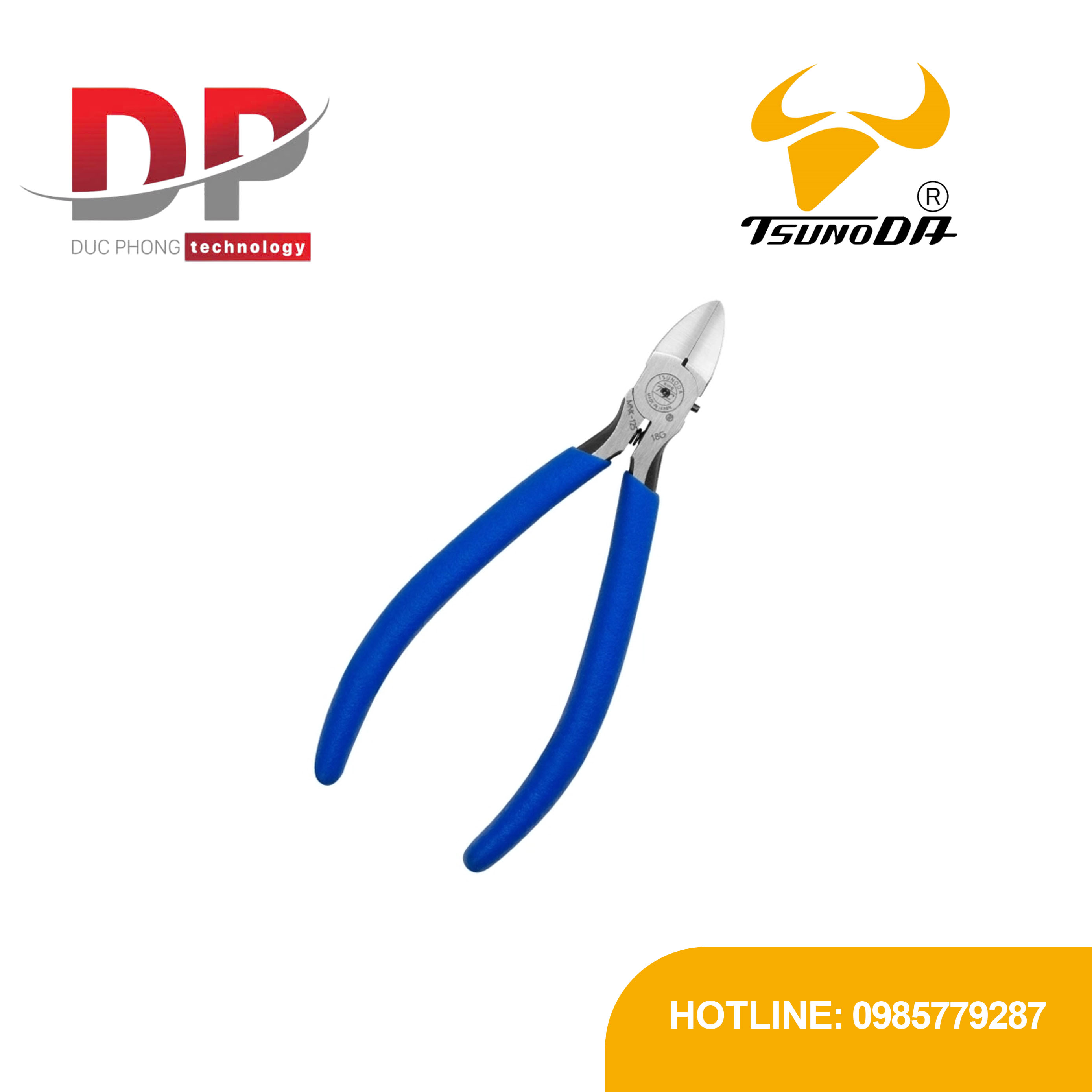 Kìm cắt Tsunoda MNK-125 127mm (có lò xo)