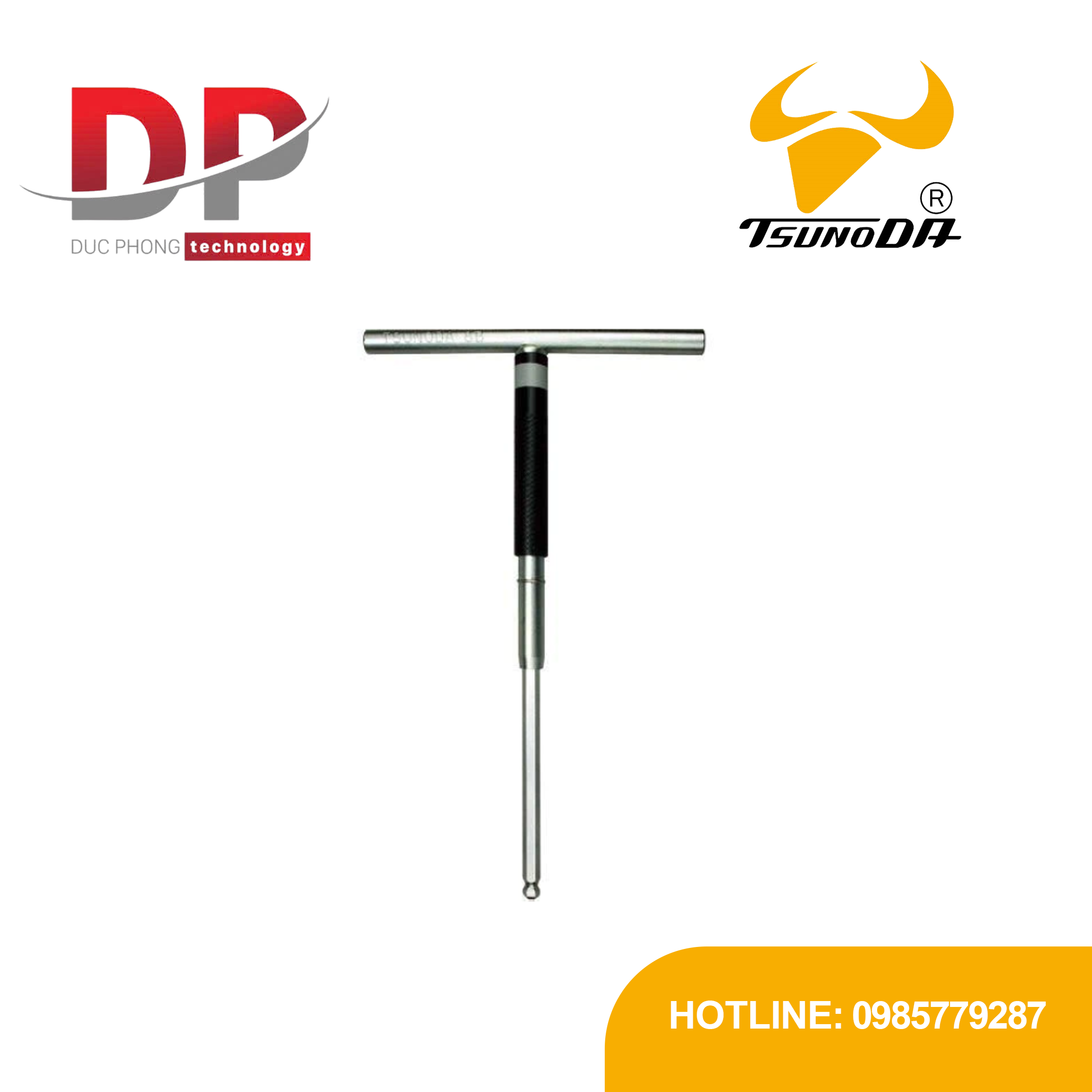 Lục giác chữ T đầu bi Tsunoda TL-6.0B 6.0 mm, xoay nhanh