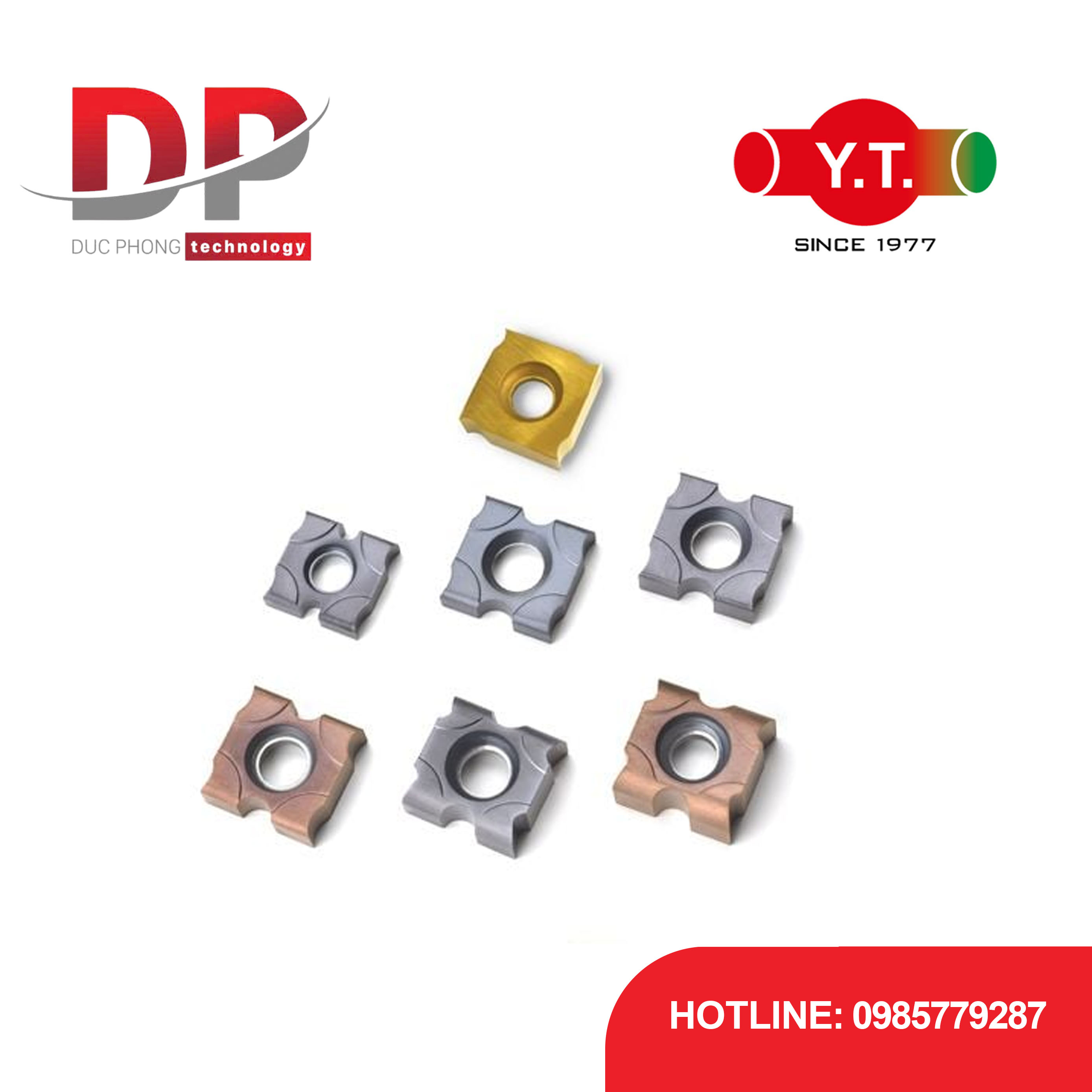 Dao phay bên ghép mảnh YIH TROUN STL