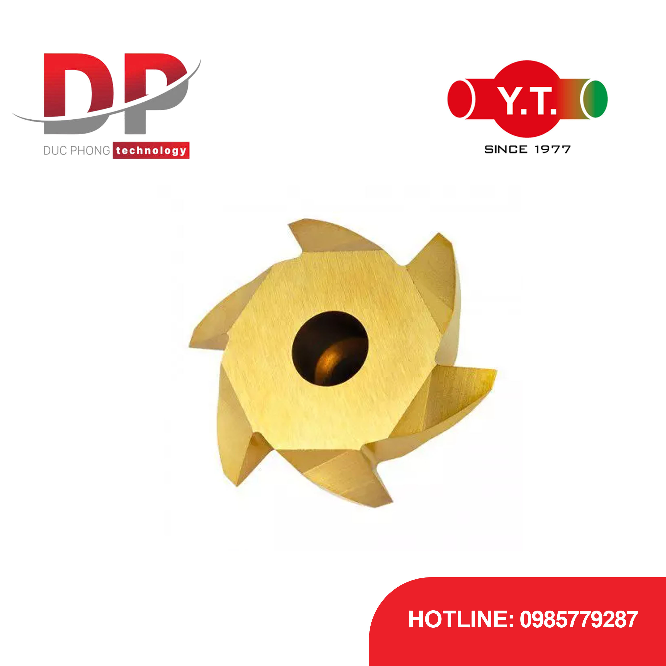 Mảnh dao phay ren YIH TROUN UFO 3T1 Dạng ren đơn