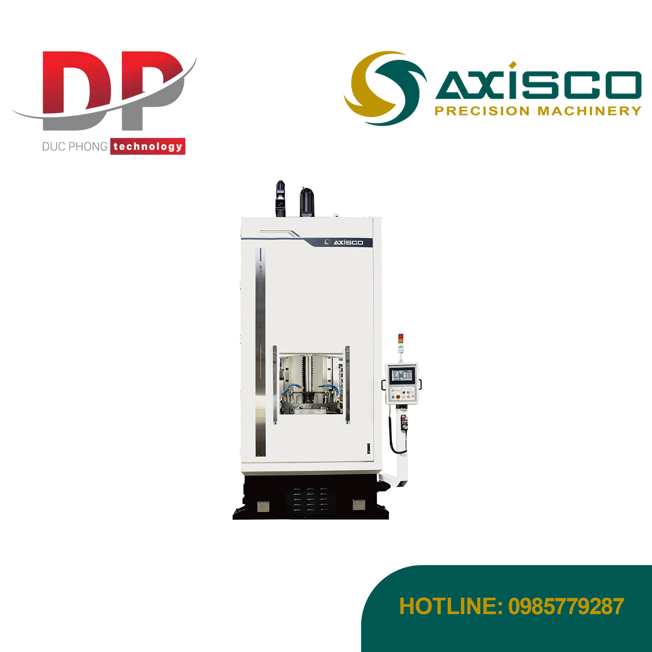Máy doa xoắn ốc CNC 10 tấn 1500 mm CHX-1015 - Axisco