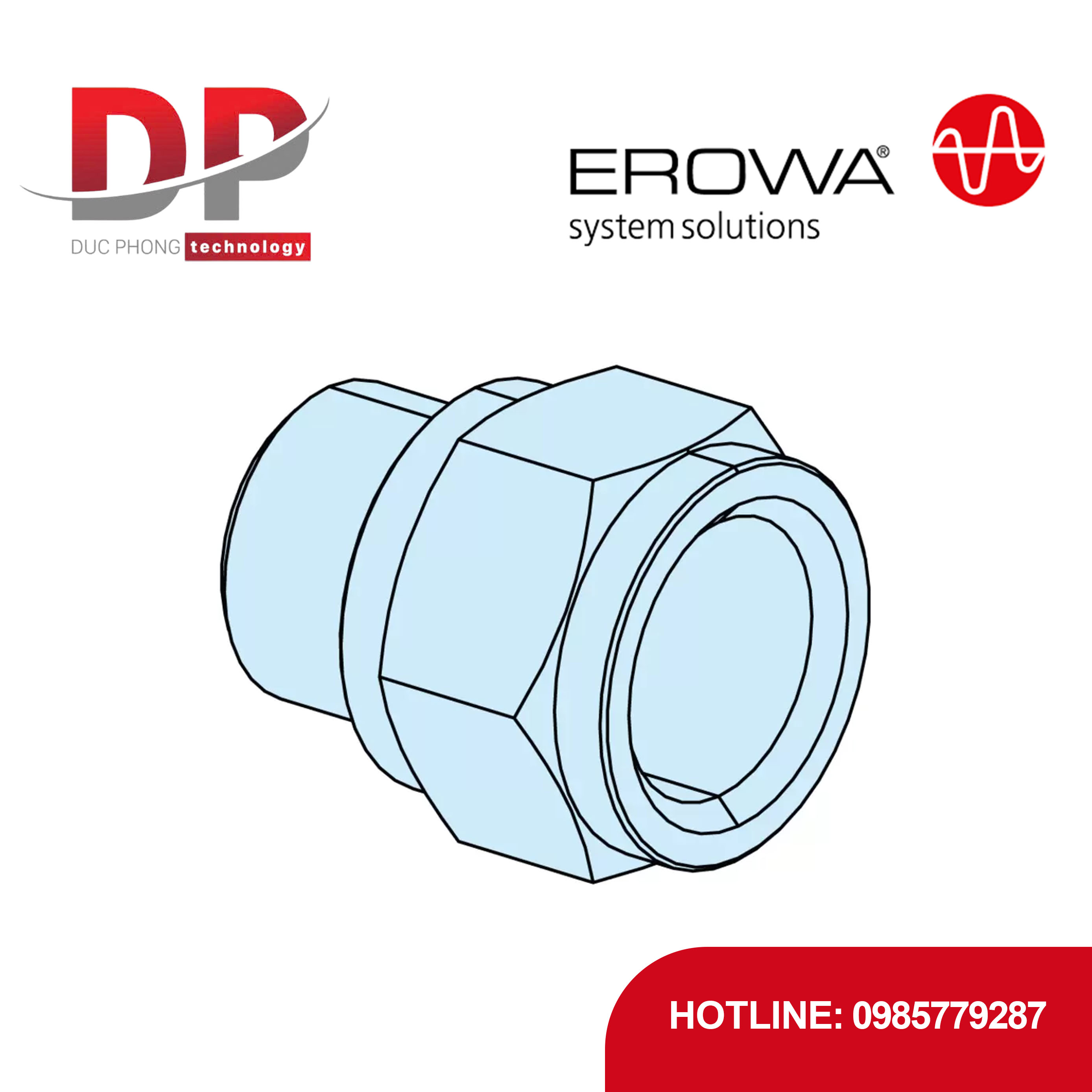 Bộ giảm áp và thể tích EROWA ER-087668, dùng cho Air Jet