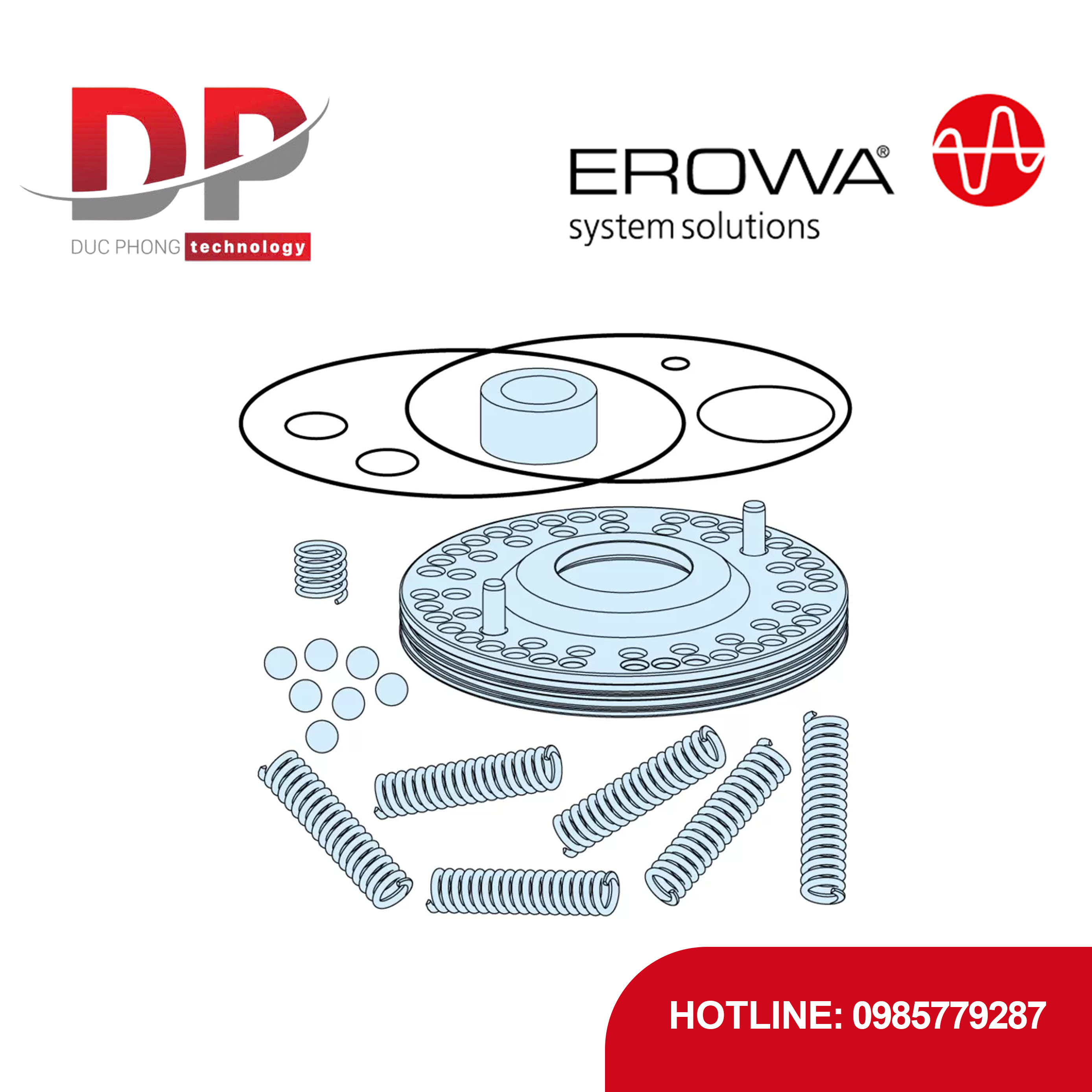 Bộ sửa chữa EROWA ER-115844 PowerChuck P