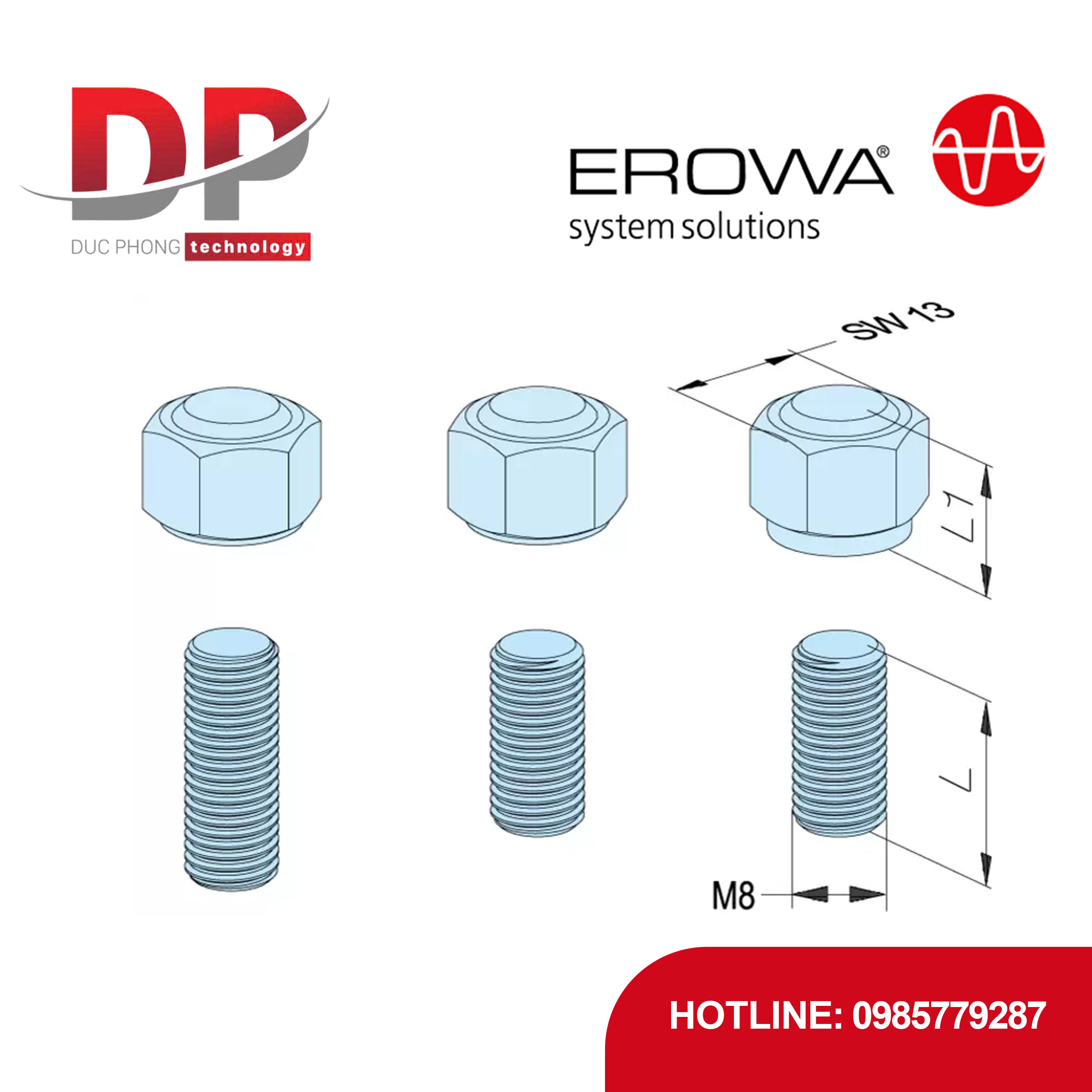 Chân đỡ EROWA ER-008553