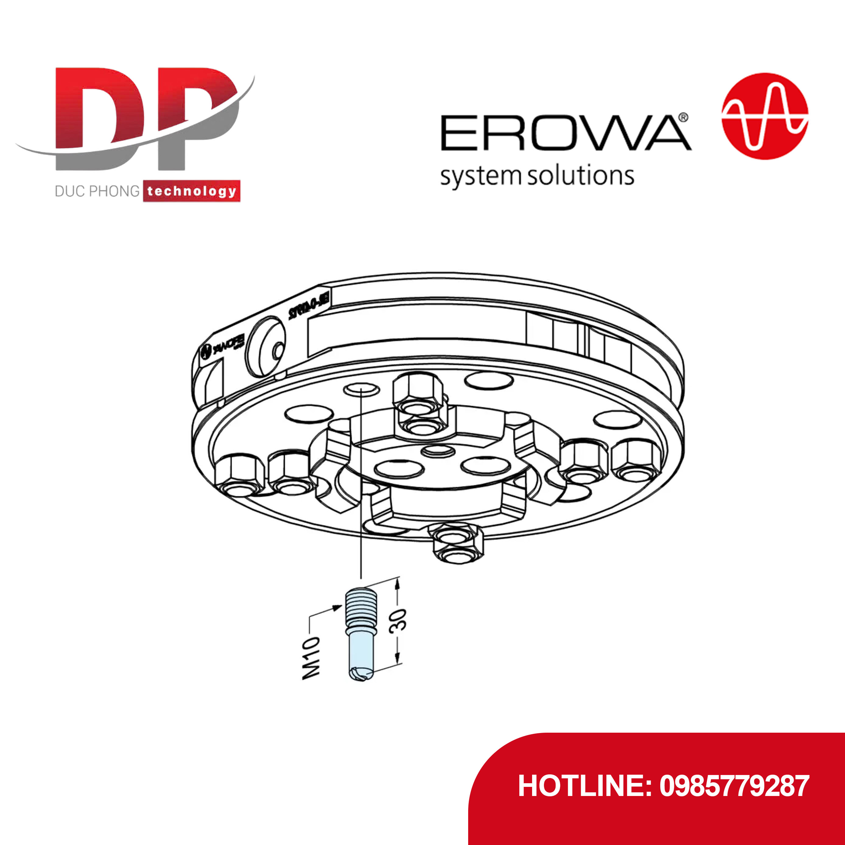 Chốt tham chiếu EROWA ER-046221