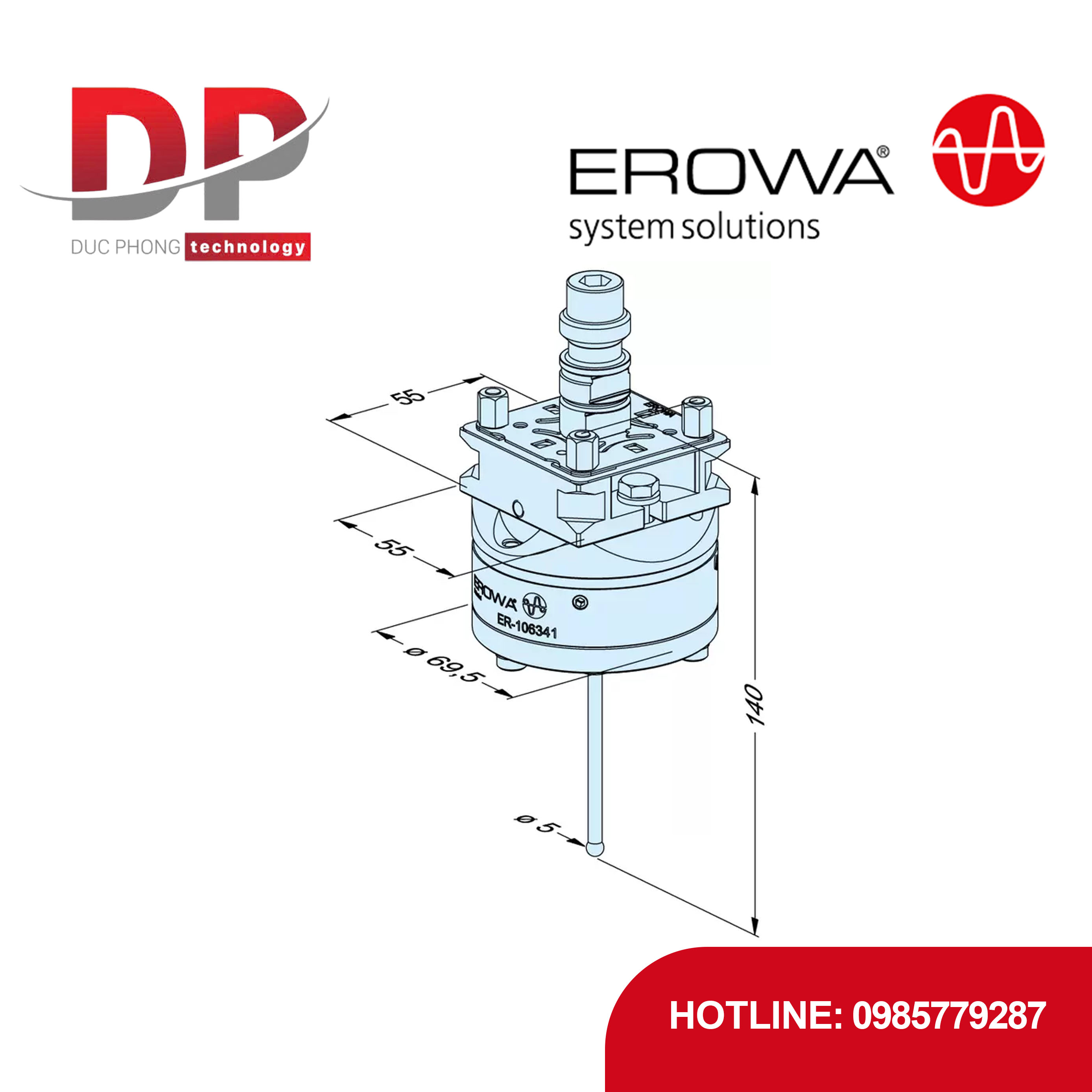 Đầu dò EROWA ER-106341
