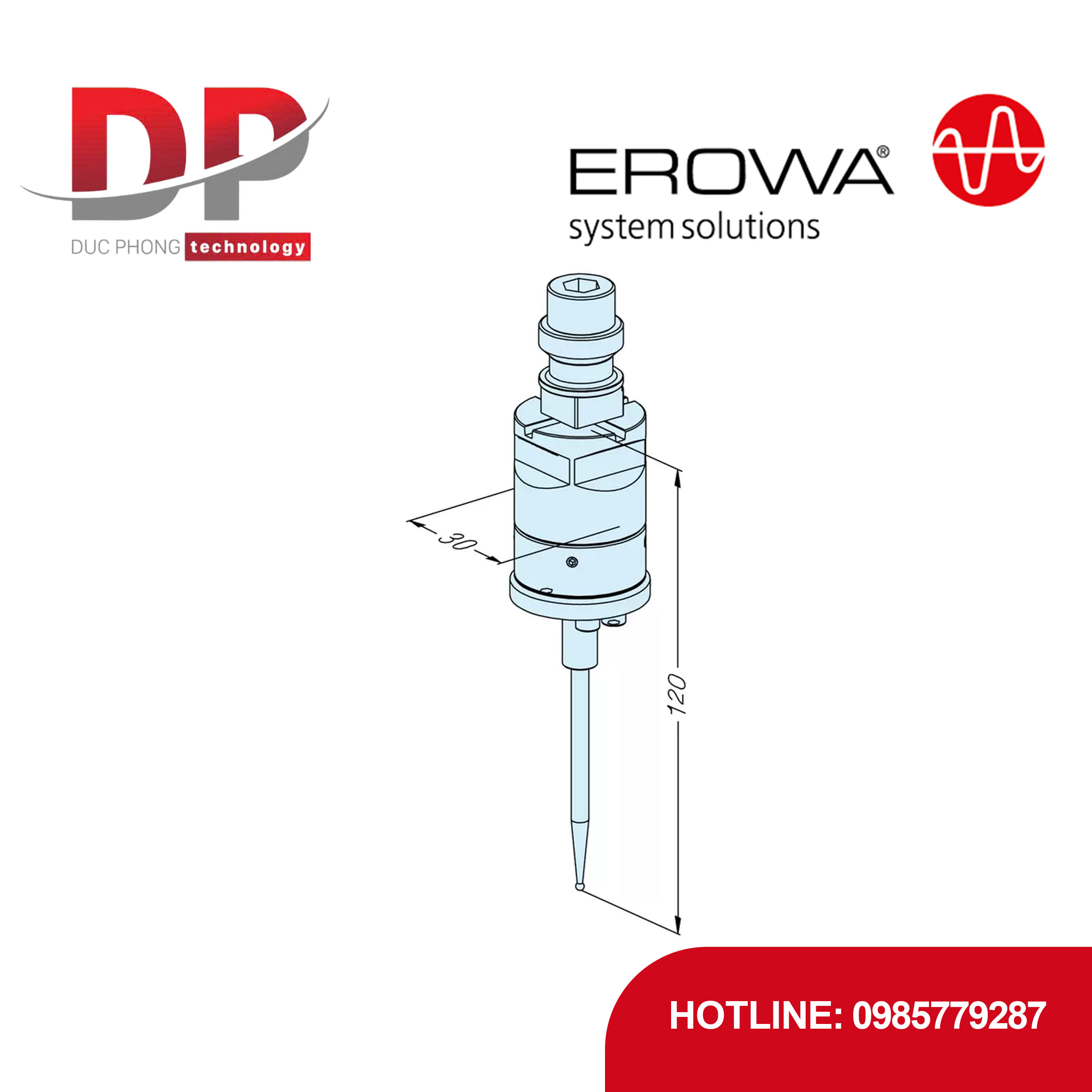Đầu dò EROWA ER-019474 Compact