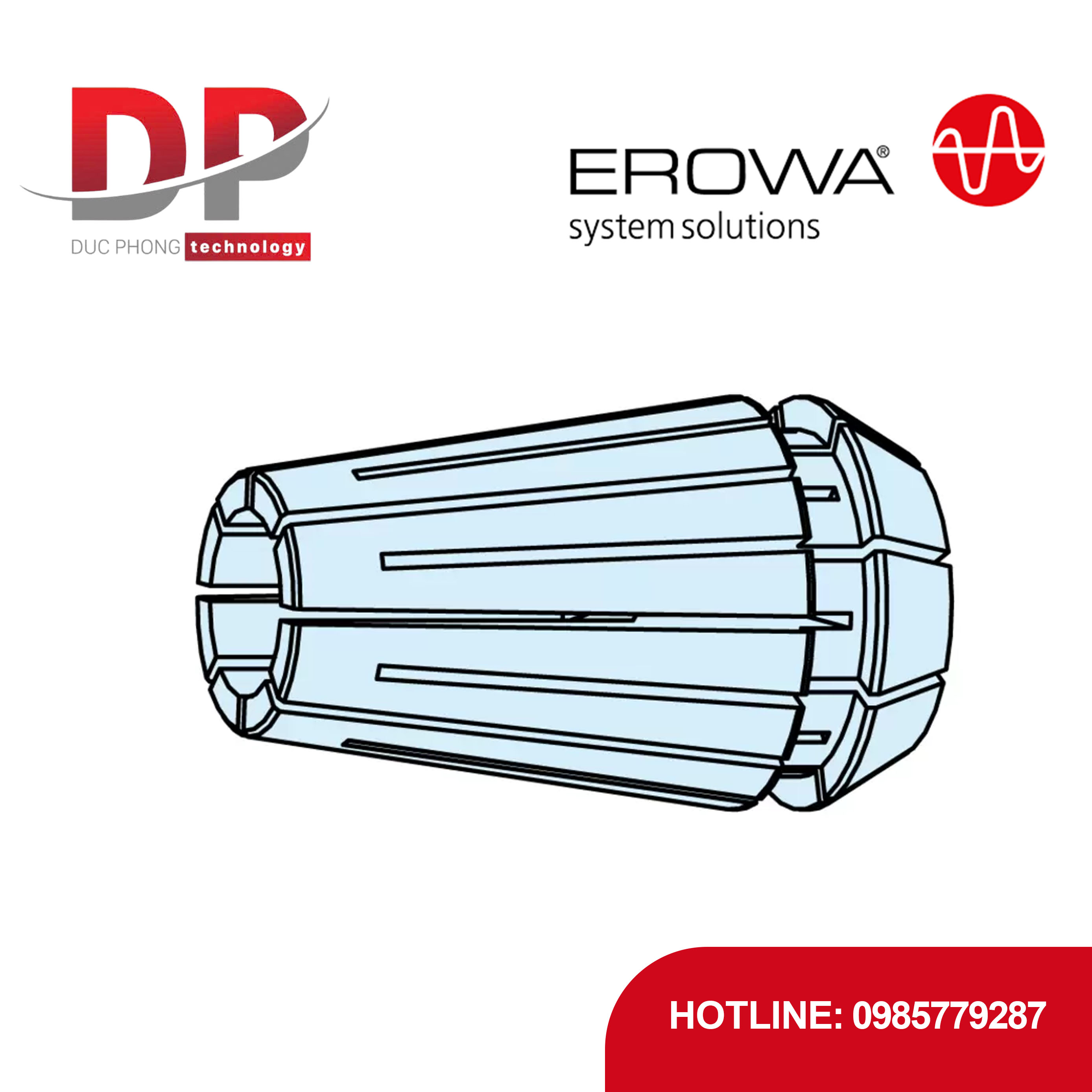 Đầu kẹp Collet EROWA ER-002399 ER16