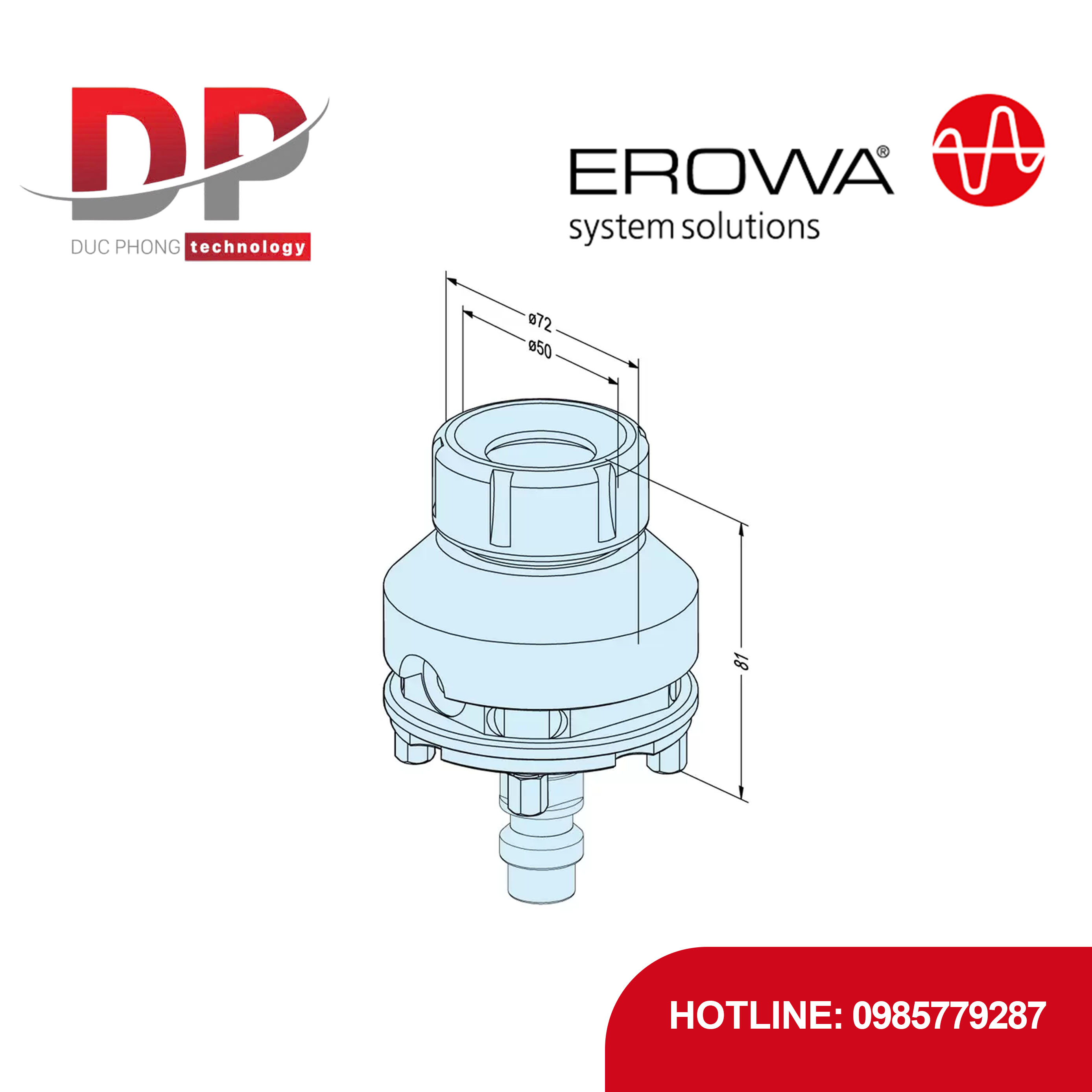 Đầu kẹp Collet EROWA ER-035297