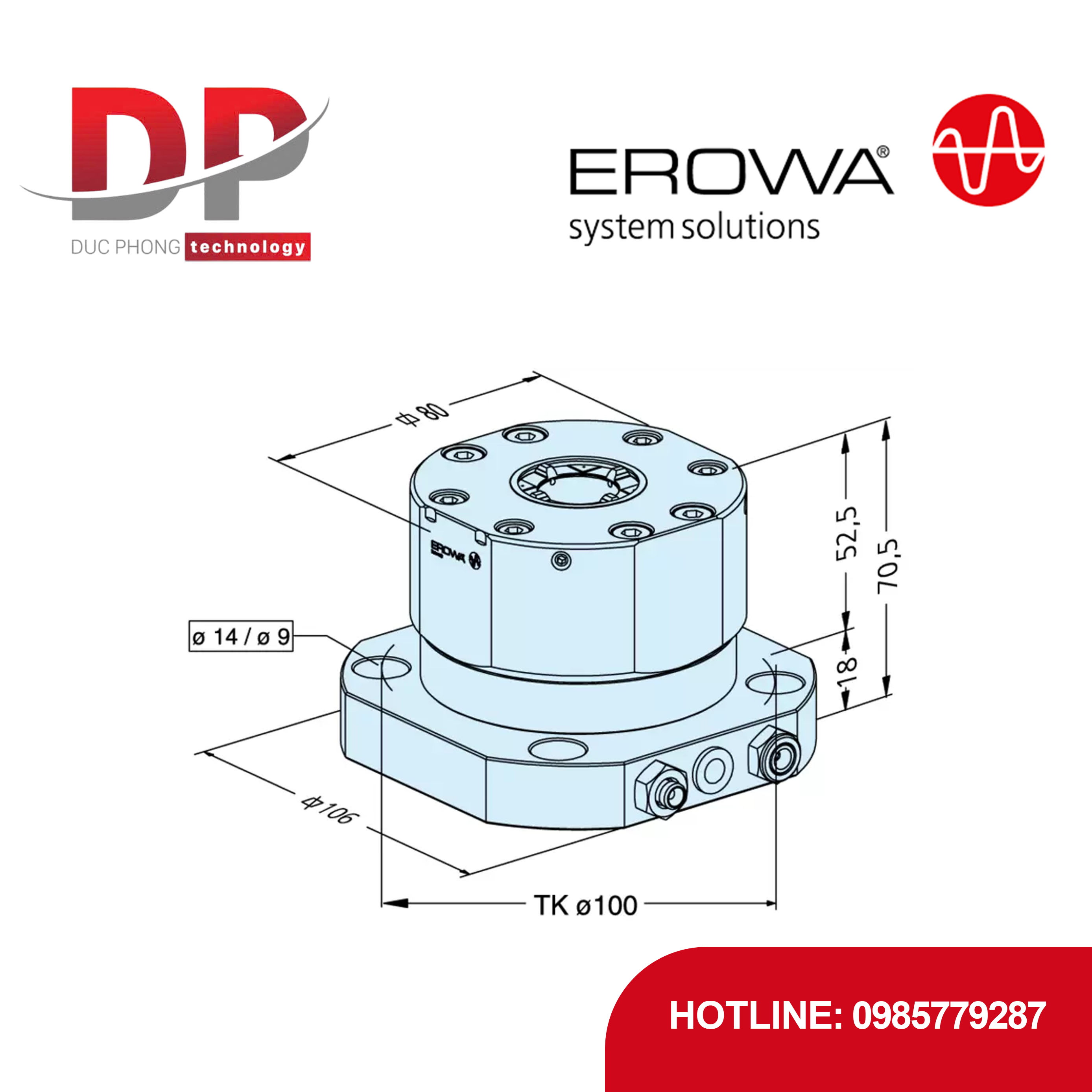 Đầu kẹp EROWA ER-020963