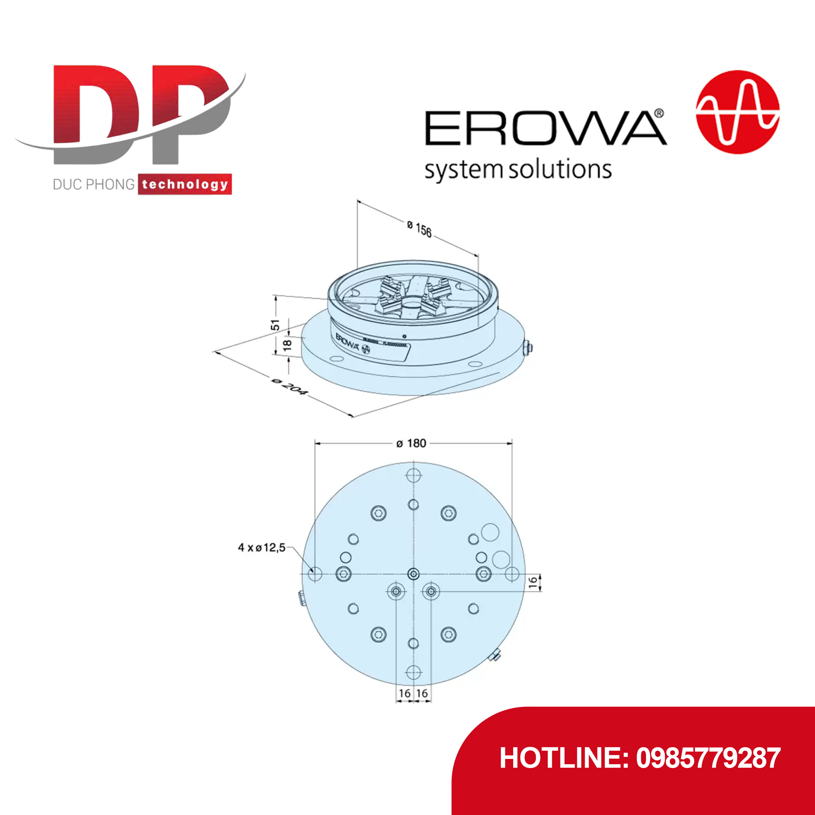 Đầu kẹp EROWA ER-115287