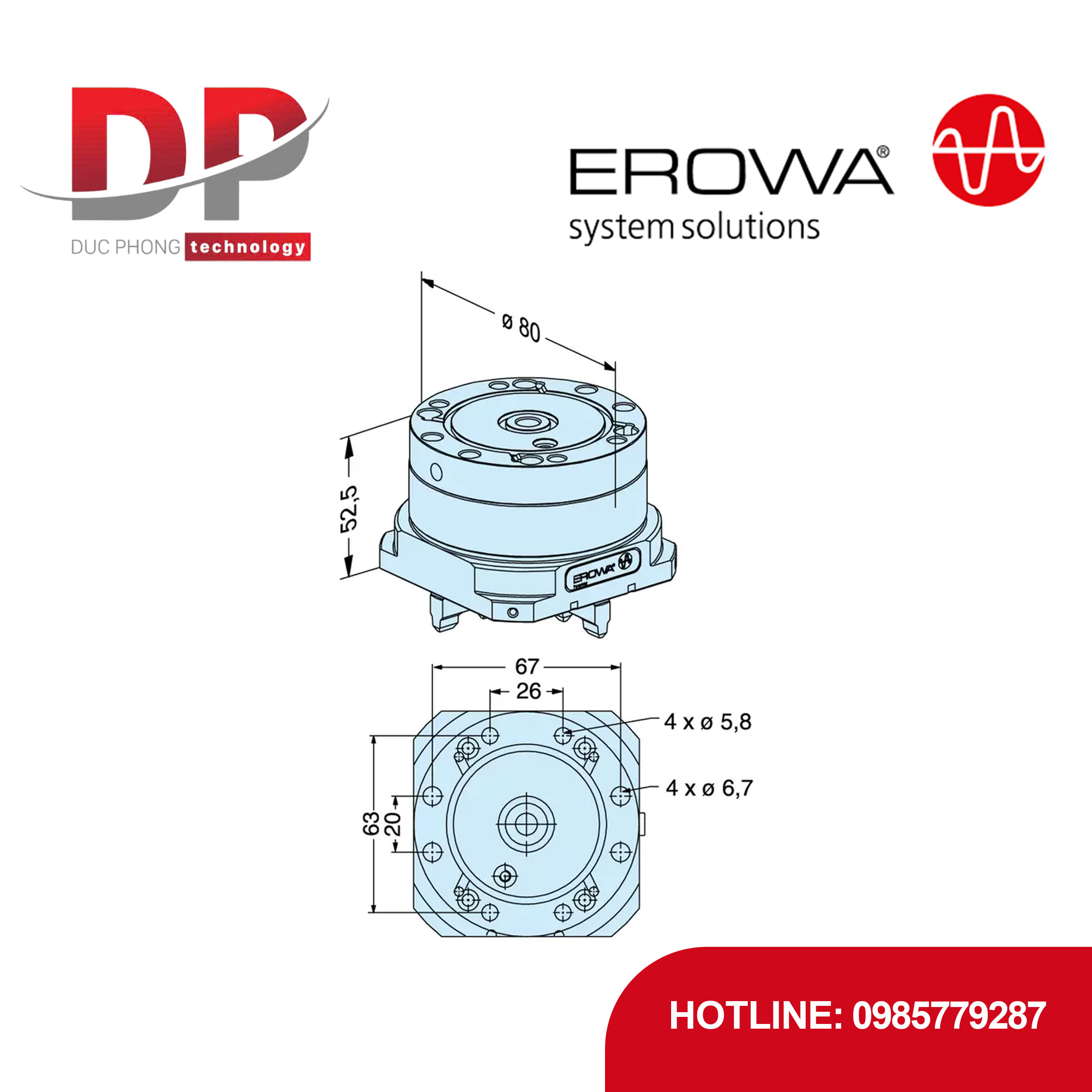 Đầu kẹp tháo nhanh EROWA ER-007521