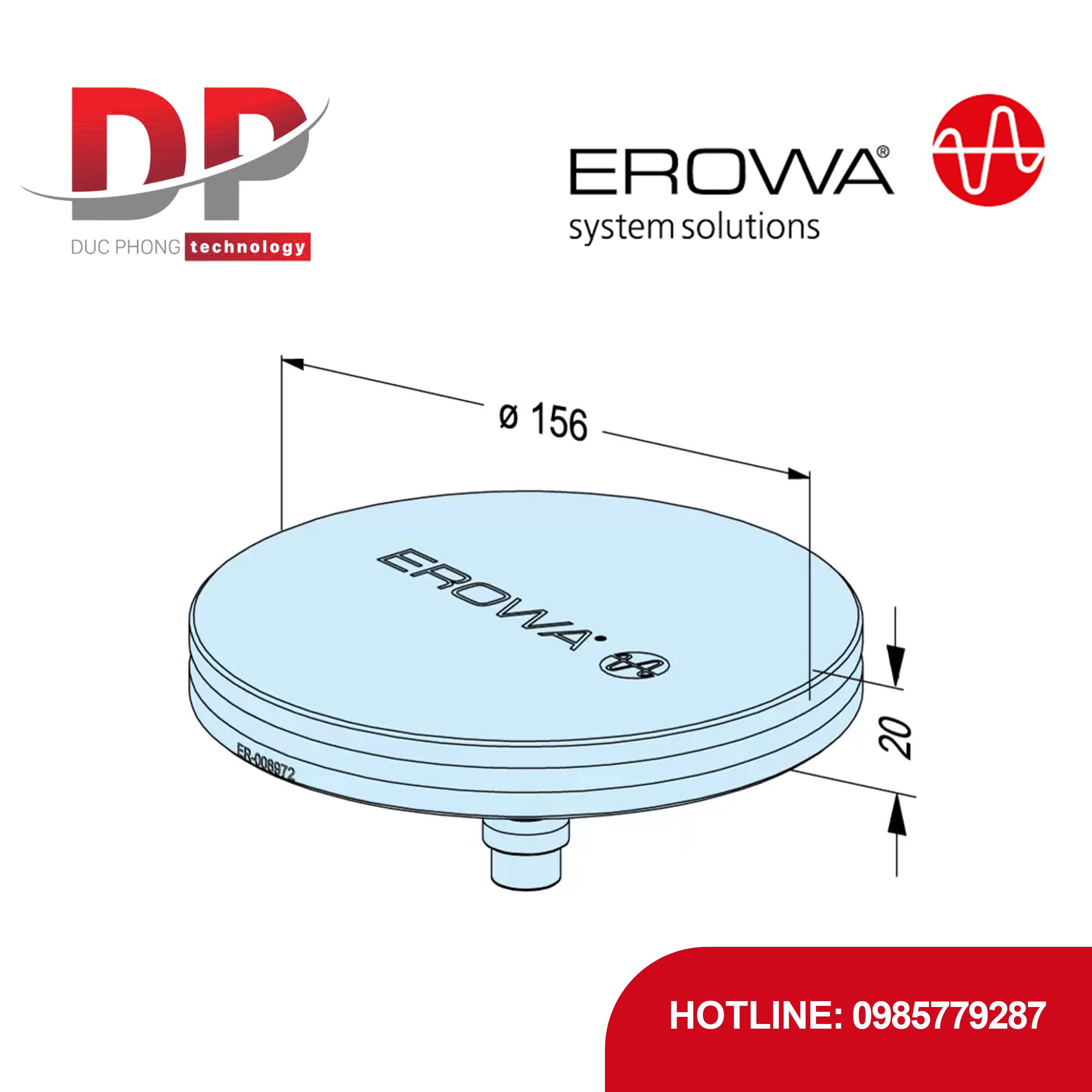 Nắp che EROWA ER-008972