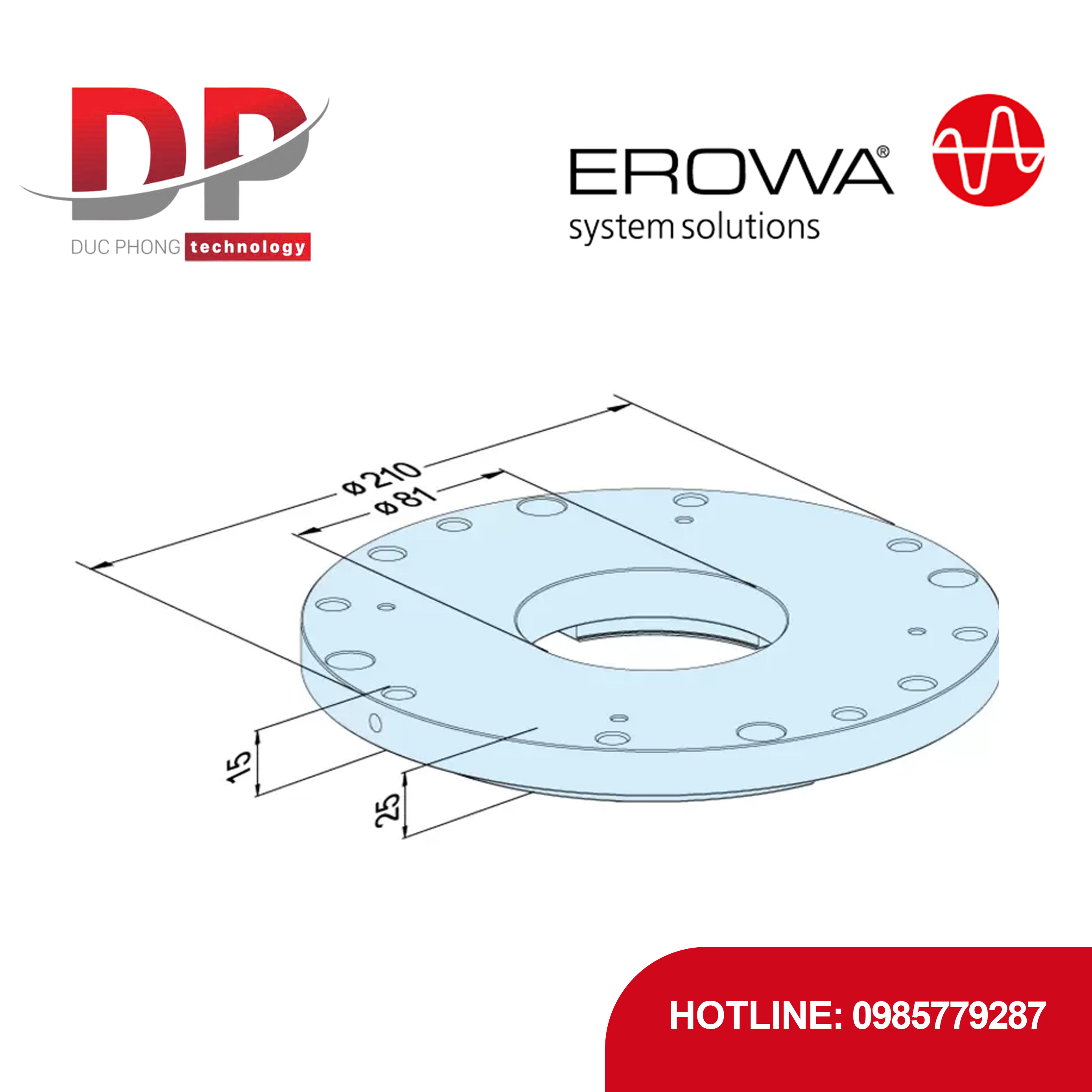 Pallet Định tâm EROWA ER-042866