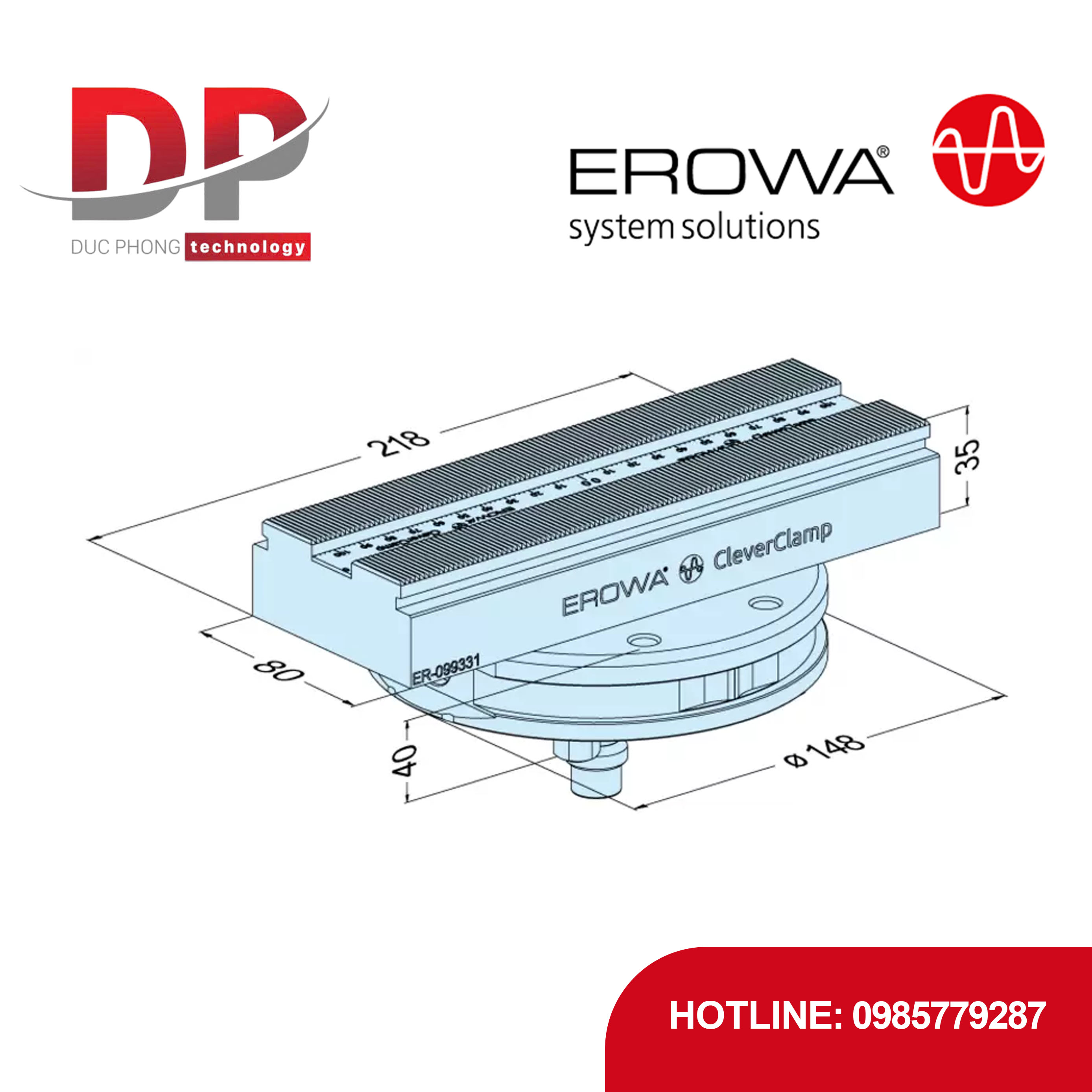 Pallet EROWA ER-099330