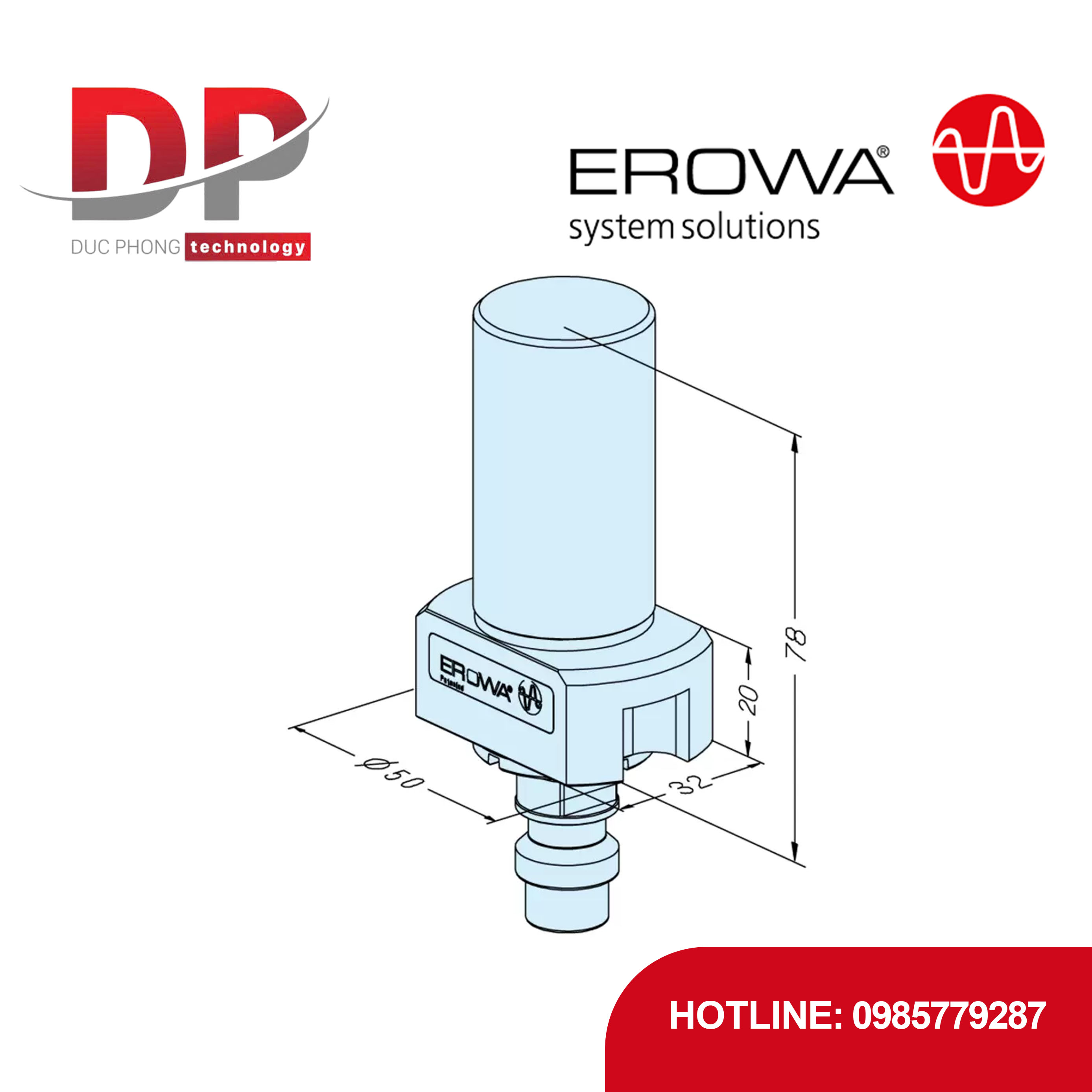 Ty kiểm tra EROWA ER-017541 Compact