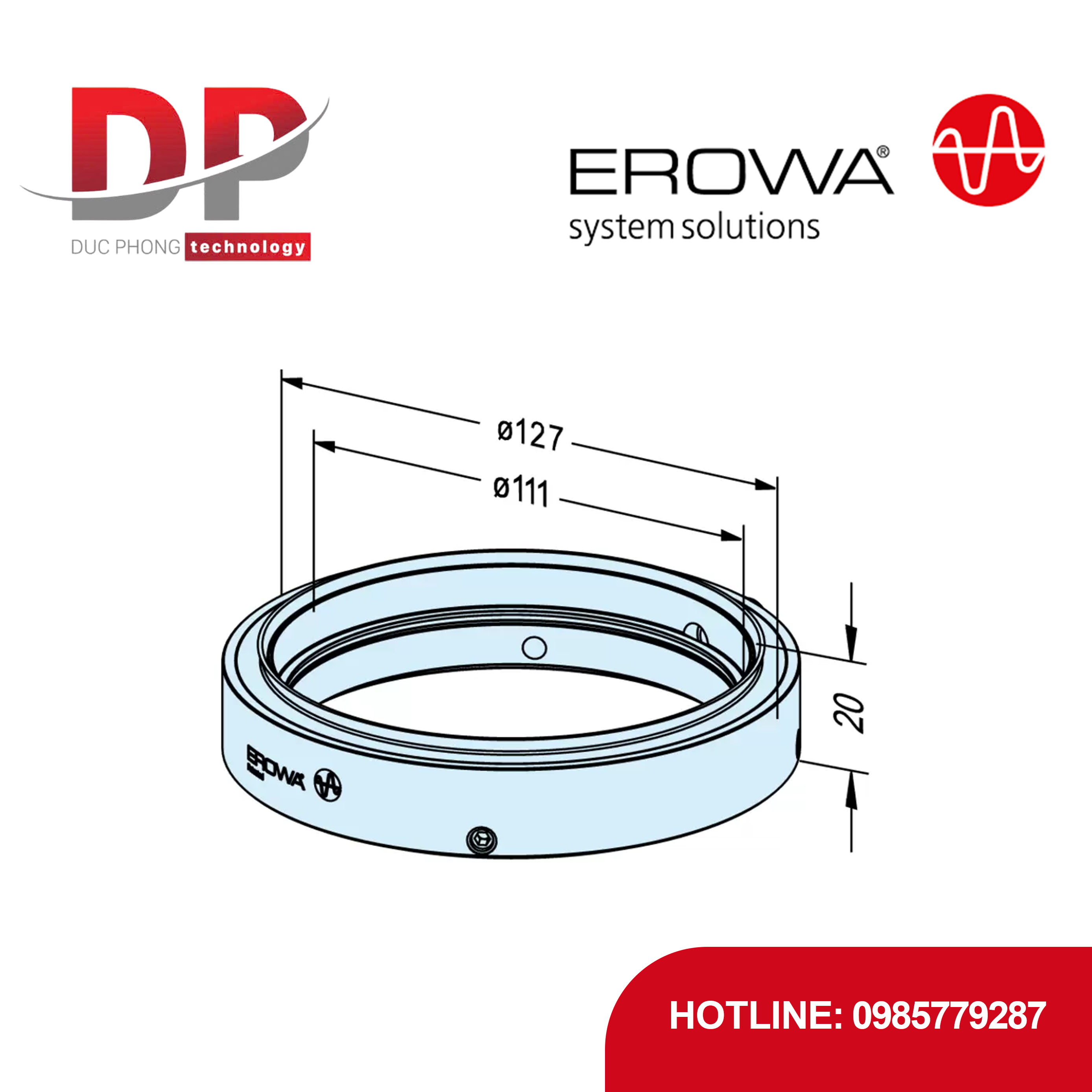 Vòng đệm kín EROWA ER-046046