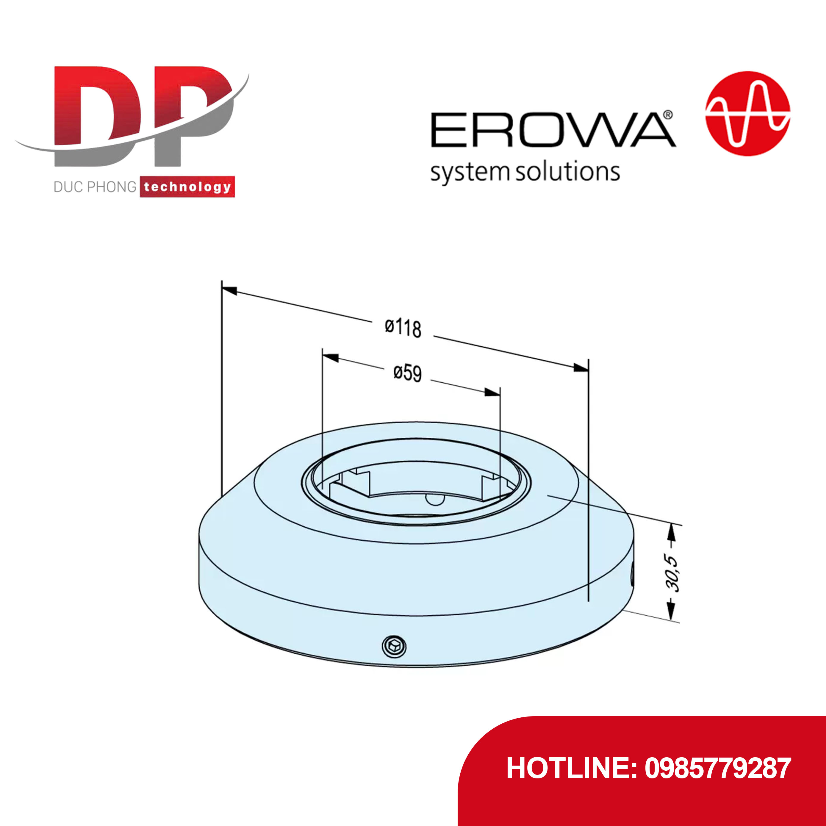 Vòng đệm kín EROWA ER-041374