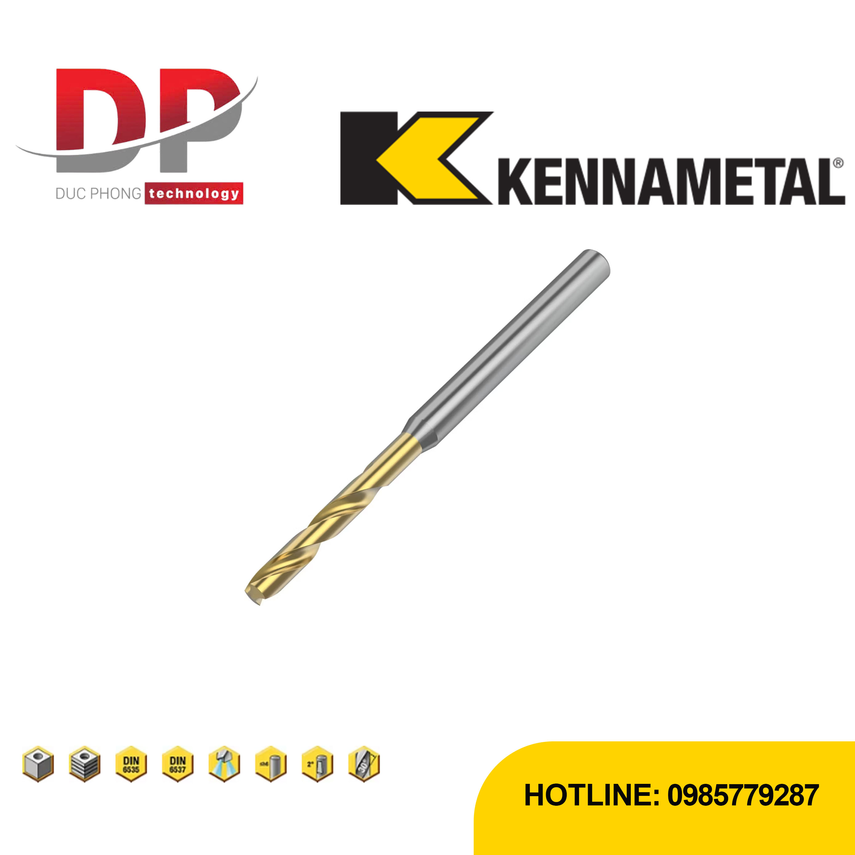 Mũi khoan Kennametal