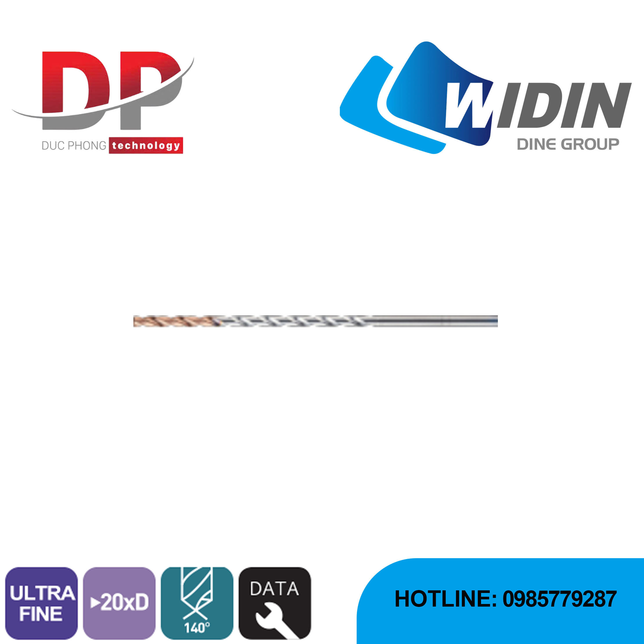 Mũi khoan carbide series SF520 - WIDIN
